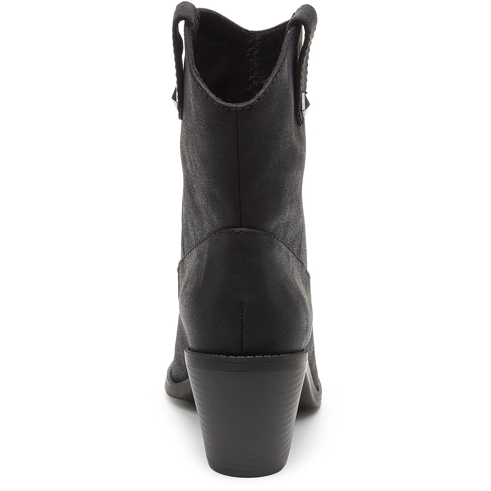 Rocket Dog Feather Polyurethane Women's Black Heeled Ankle Boots - Image 2