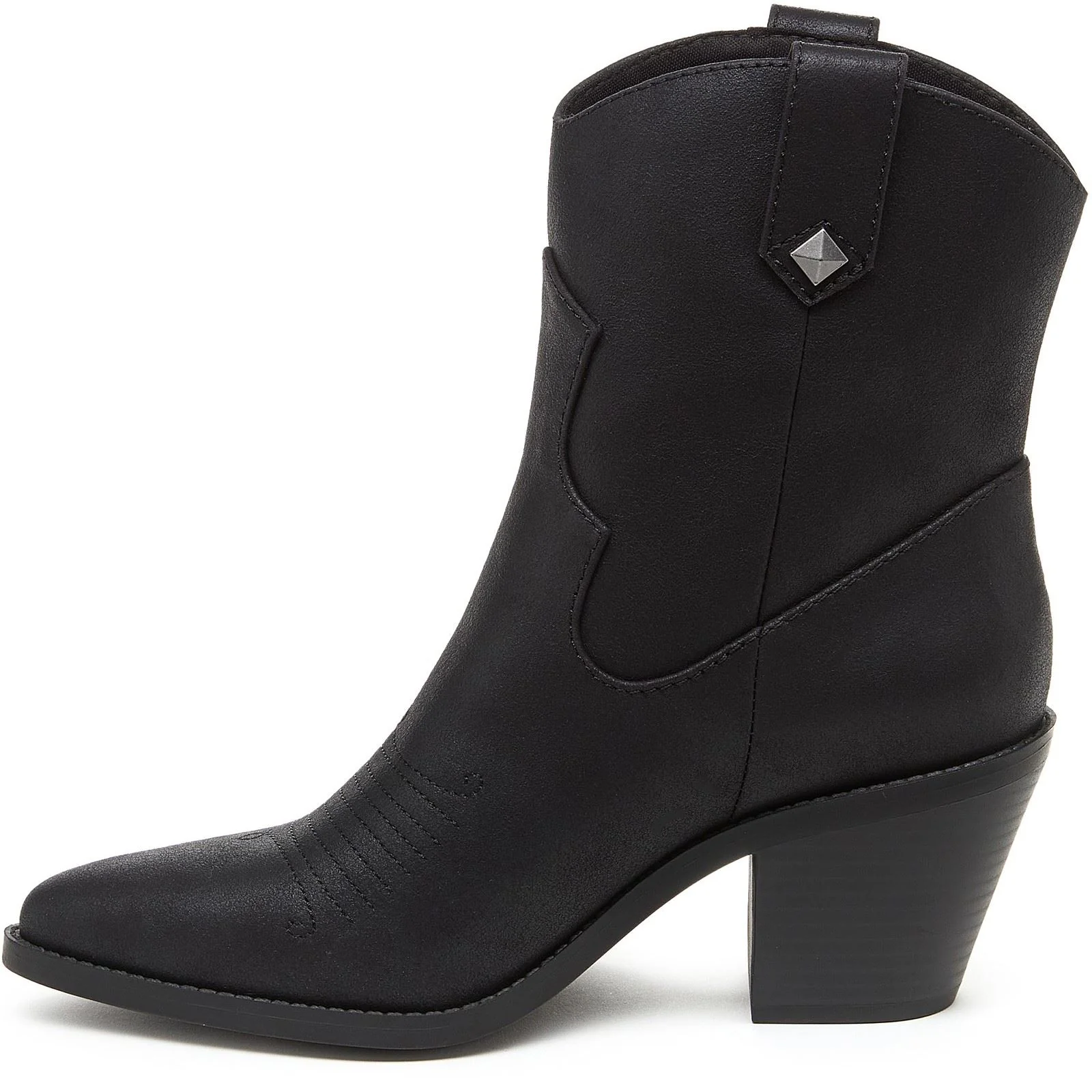 Rocket Dog Feather Polyurethane Women's Black Heeled Ankle Boots - Image 6