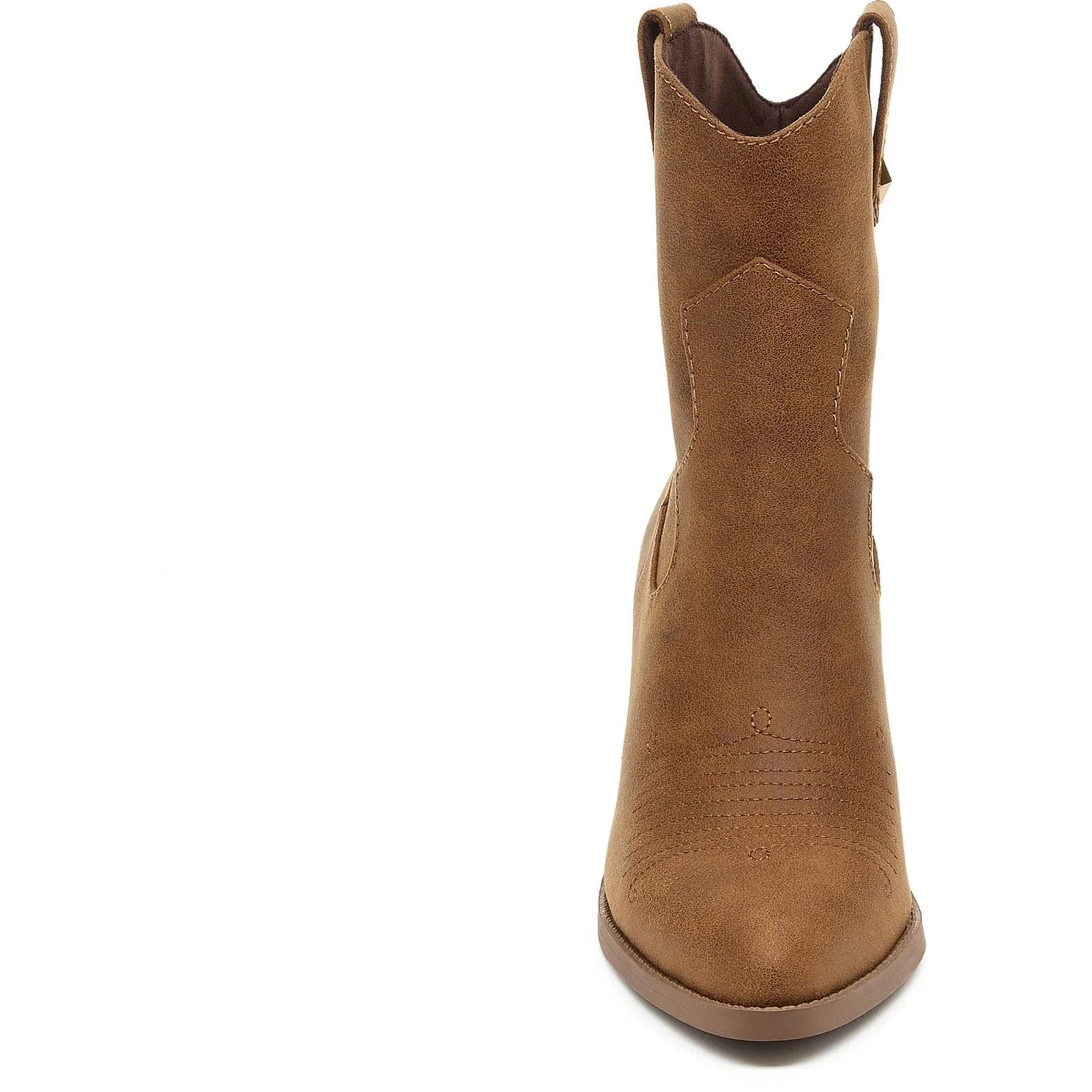 Rocket Dog Feather Polyurethane Women's Walnut Heeled Ankle Boots - Image 3