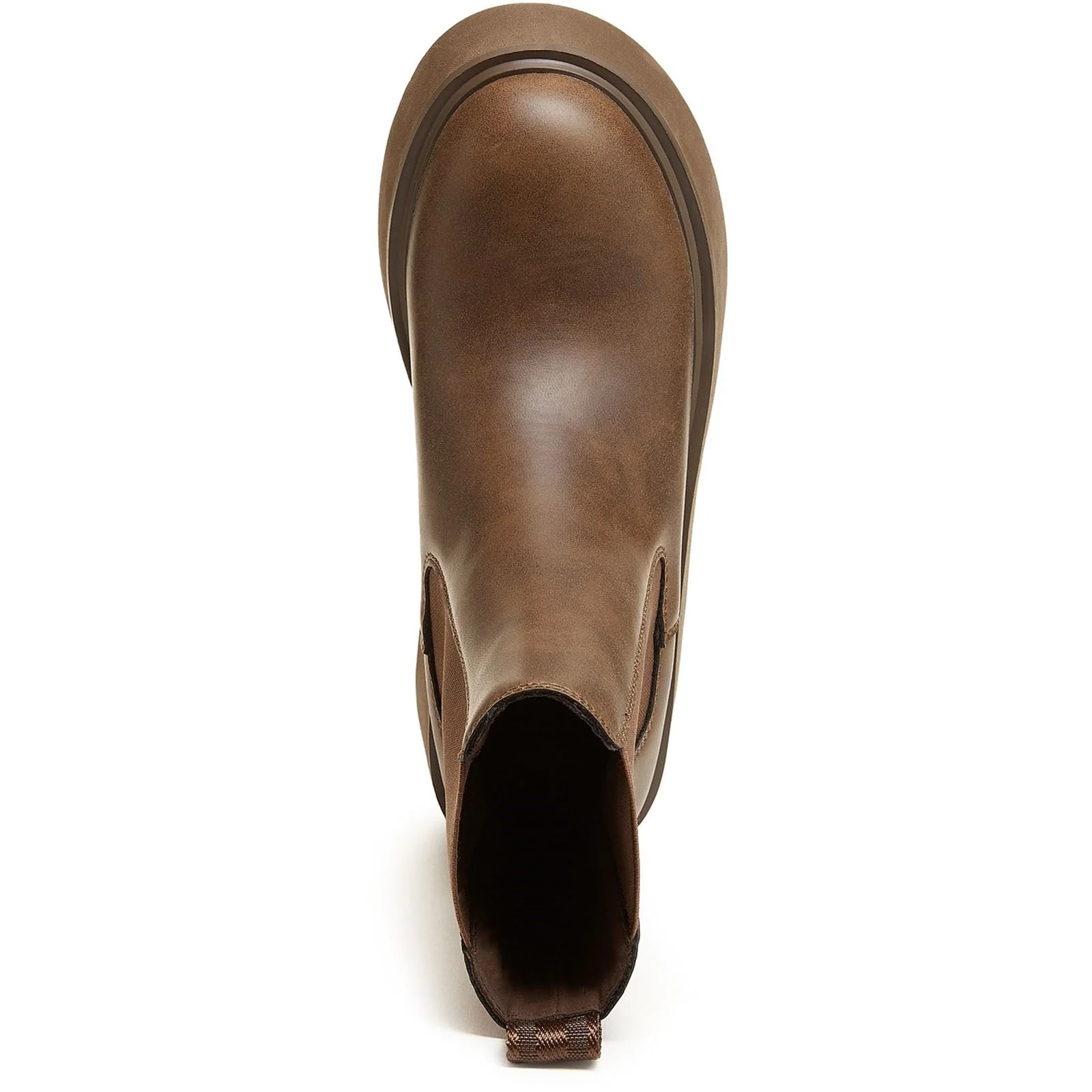 Rocket Dog Heyday Polyurethane Women's Dark Brown Flat Chelsea Boots - Image 5
