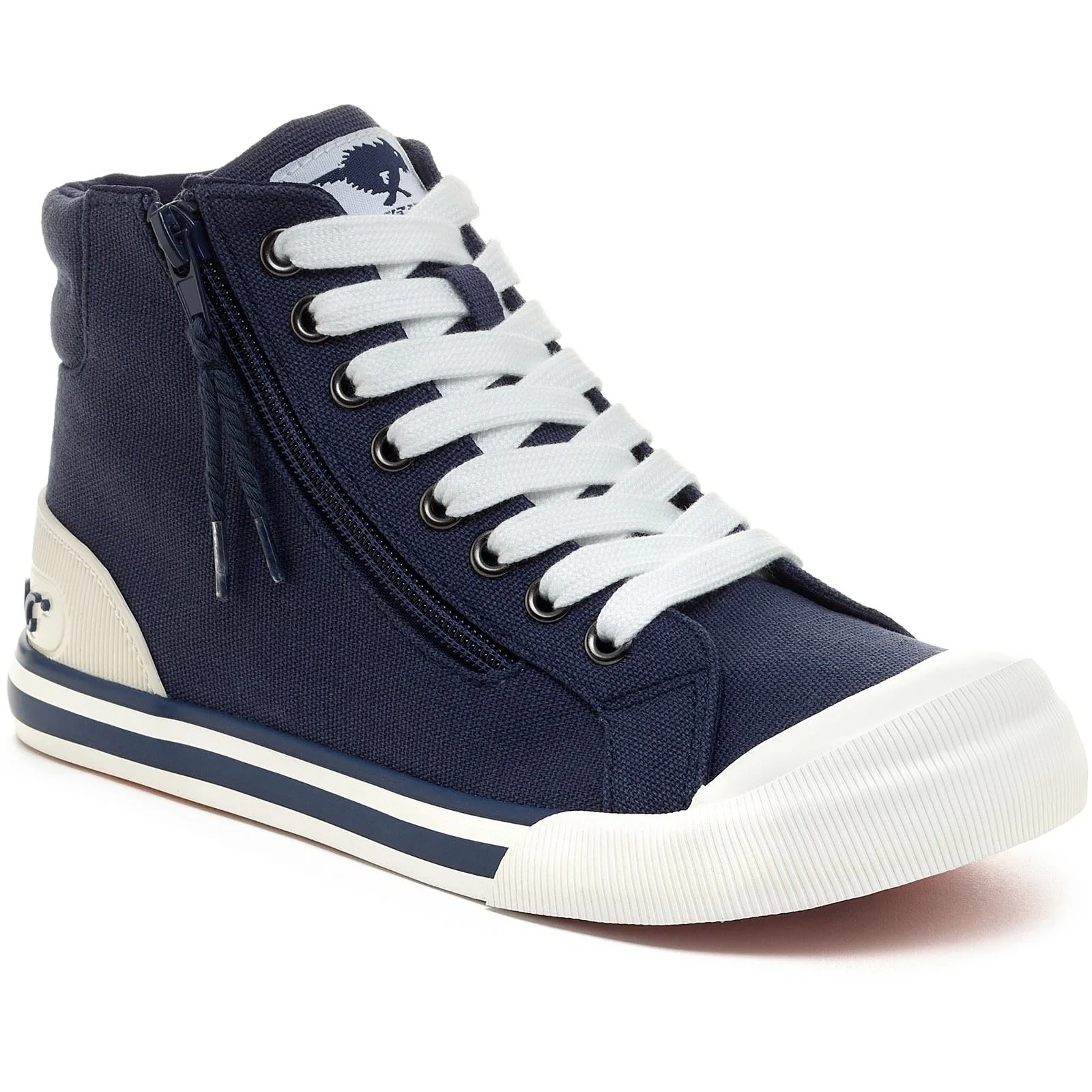 Rocket Dog Women's Jazzin Hi Shoes in Navy
