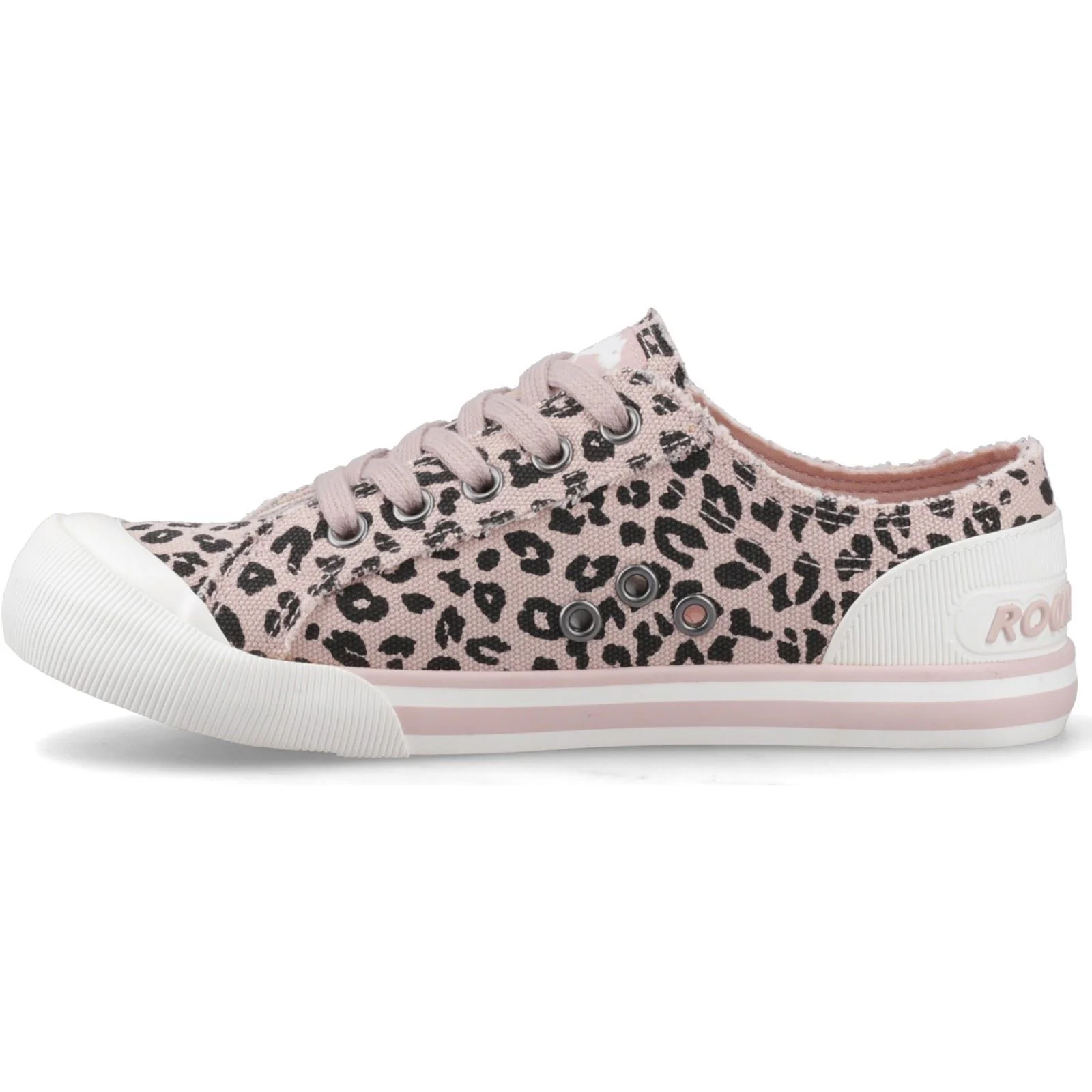 Rocket Dog Jazzin Leon Cotton Women's Light Pink Trainers - Image 4