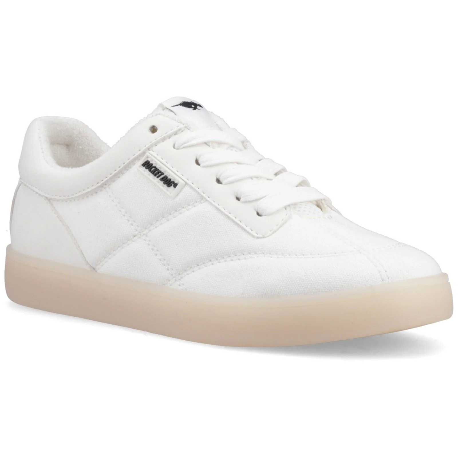 Rocket Dog Kitty Canvas PU Cotton Women's White Shoes