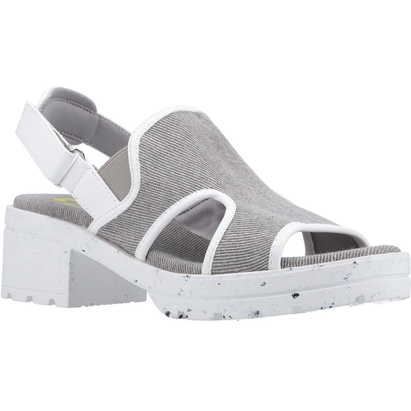 Rocket Dog Women's Lilly Sandal in Grey/White
