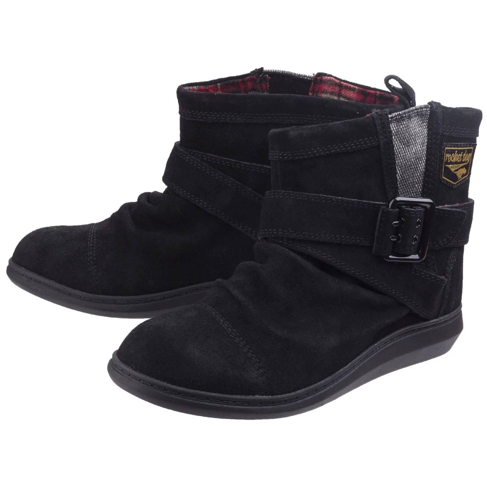 Rocket Dog Women's Mint Pull On Boot in Black - Image 6