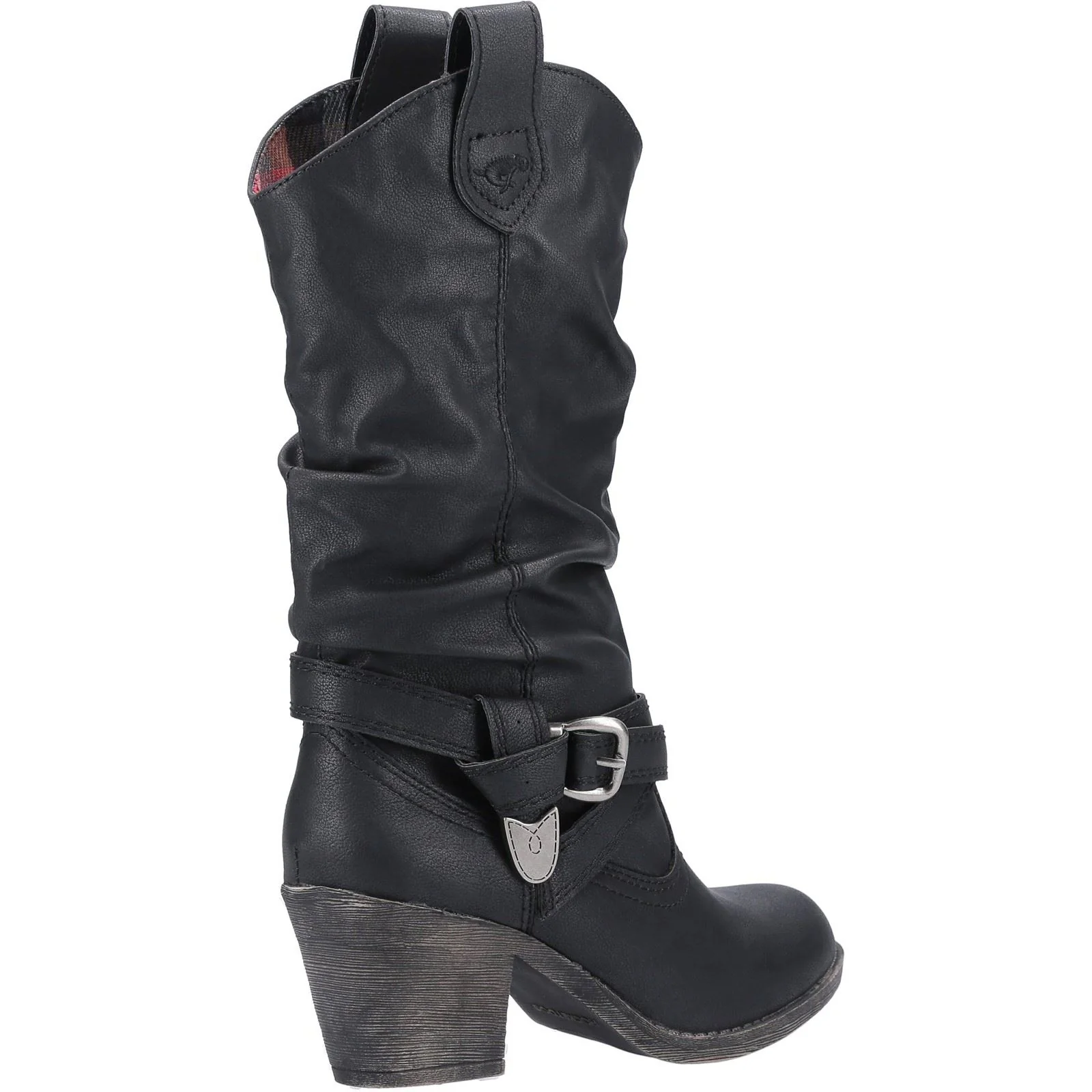 Rocket Dog Women's Sidestep Mid-Calf Western Boot in Black - Image 2