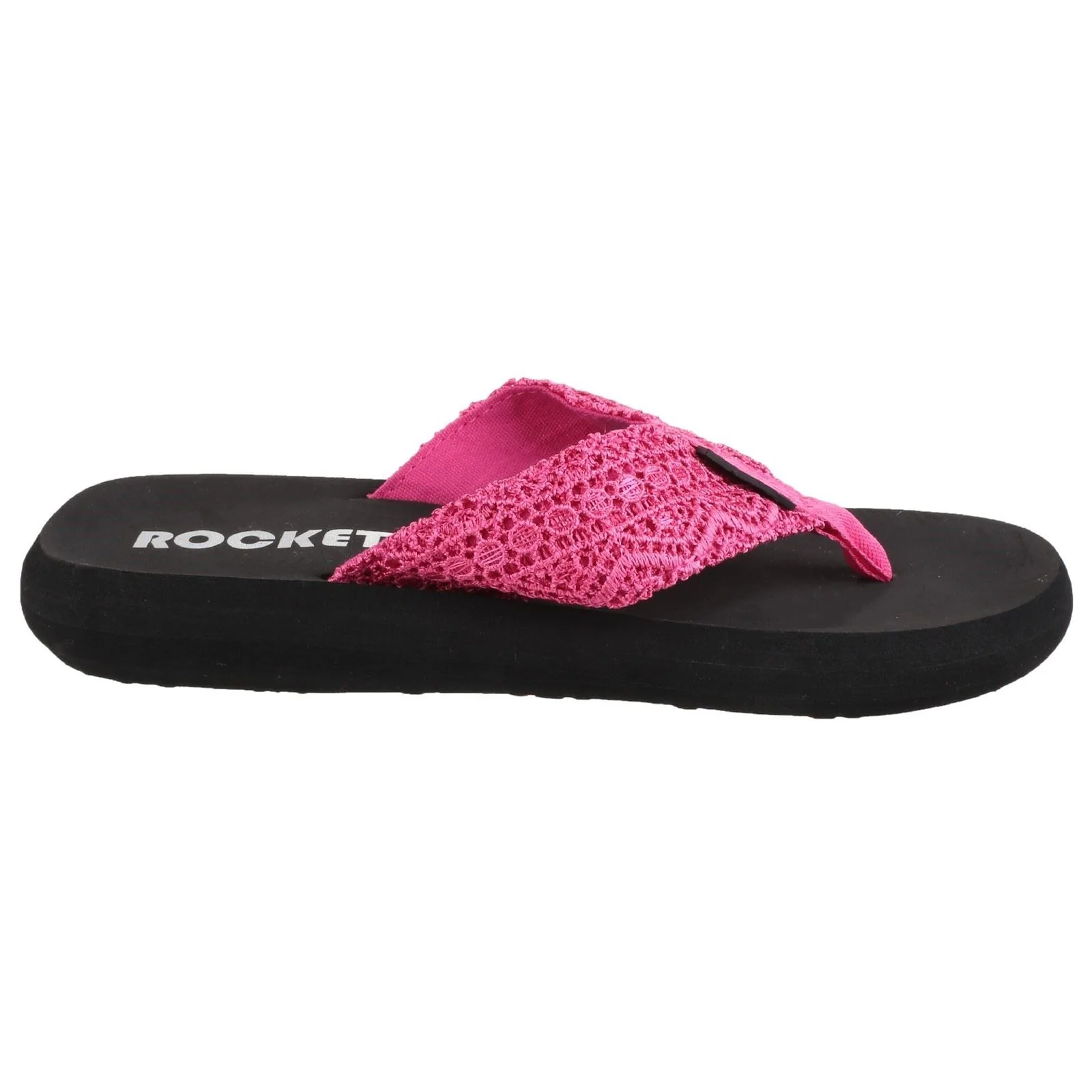 Rocket Dog Spotlight Lima Fabric Women's Pink Flip Flops - Image 5