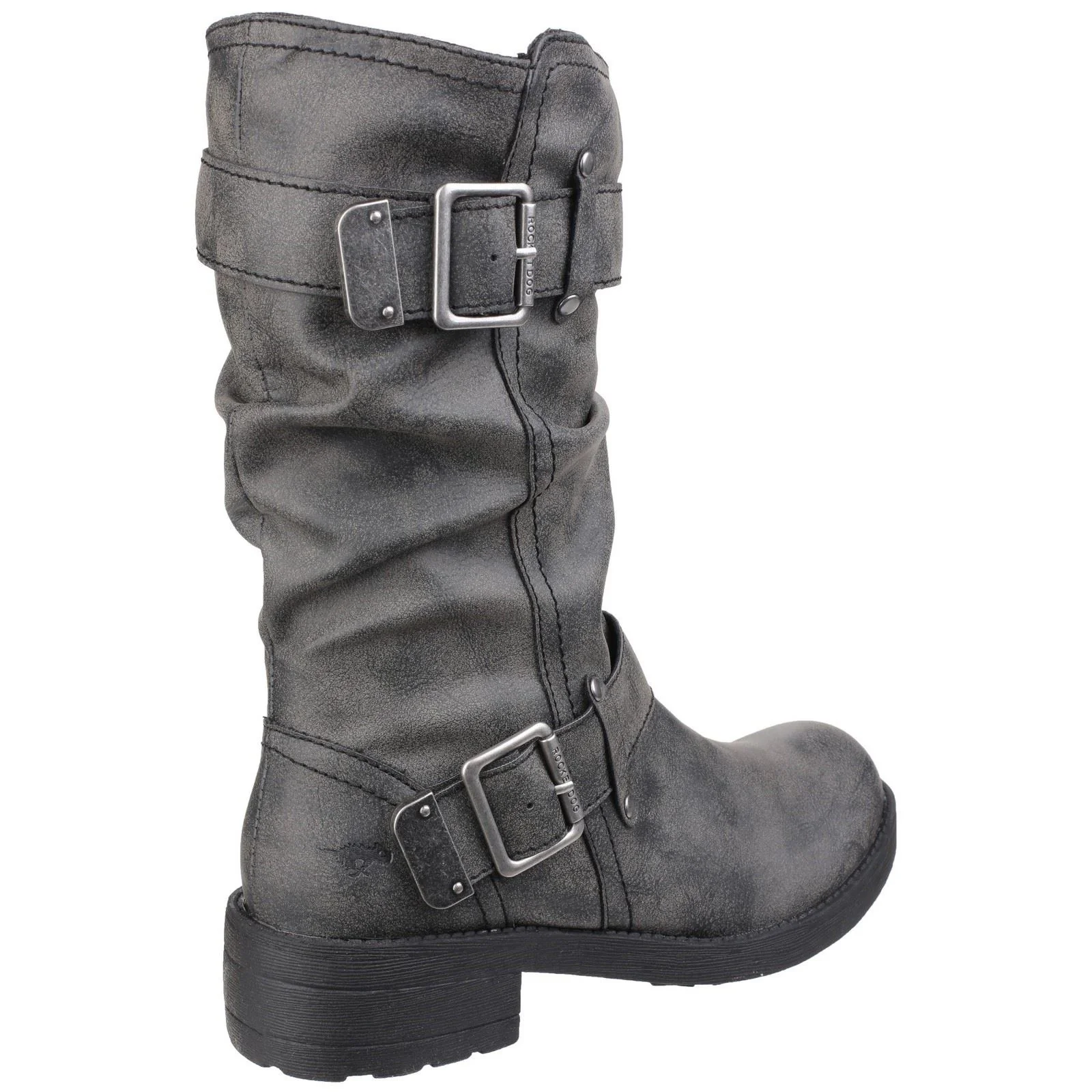 Rocket Dog Women's Trumble Biker Boot in Black - Image 2