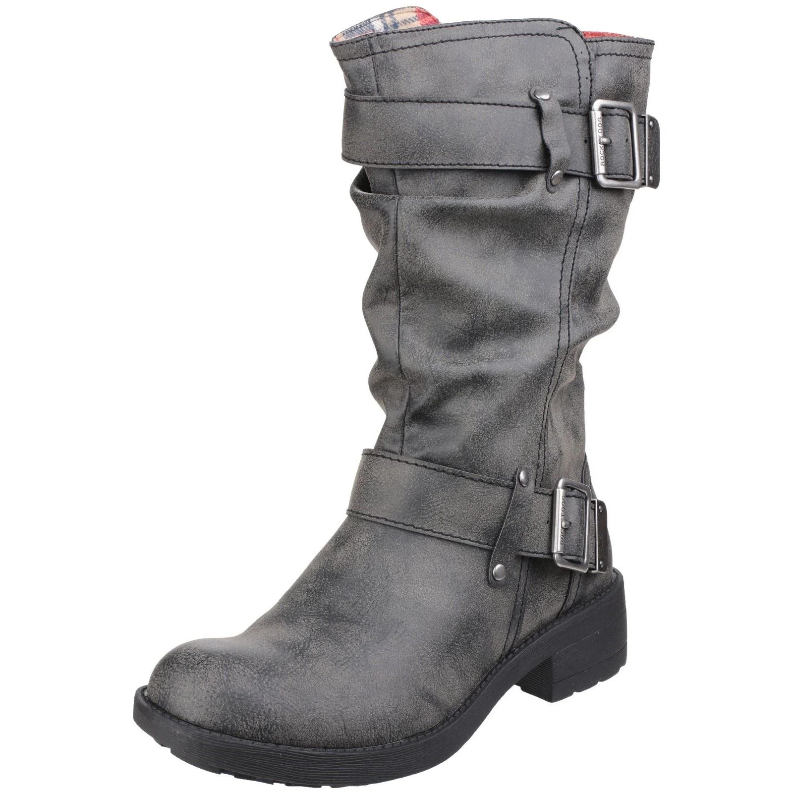 Rocket Dog Women's Trumble Biker Boot in Black - Image 6