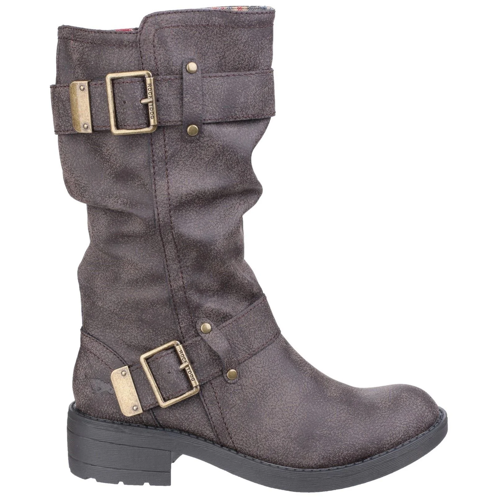 Rocket Dog Women's Trumble Biker Boot in Brown - Image 5