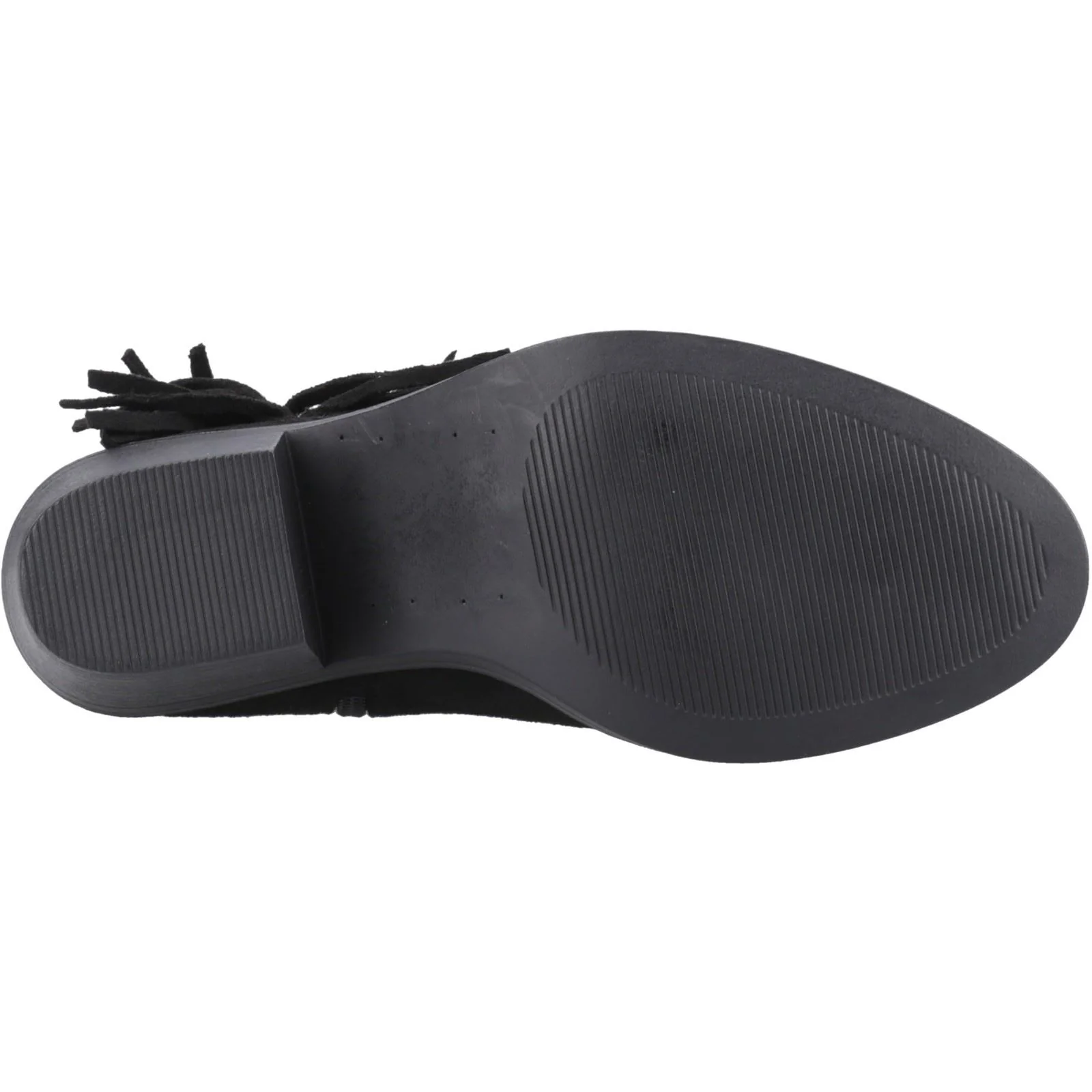 Rocket Dog Yankee Faux Suede Women's Black Heeled Ankle Boots - Image 3