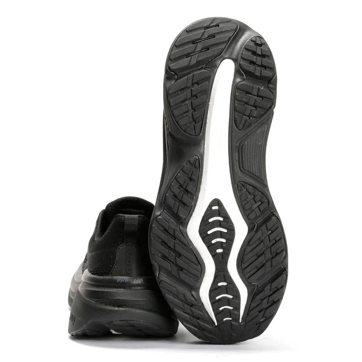 Saucony Hurricane 25 Men's Triple Black Trainers - Image 4