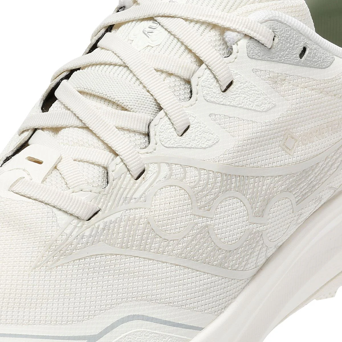 Saucony Peregrine 16 GTX Men's Ivory Trainers - Image 7