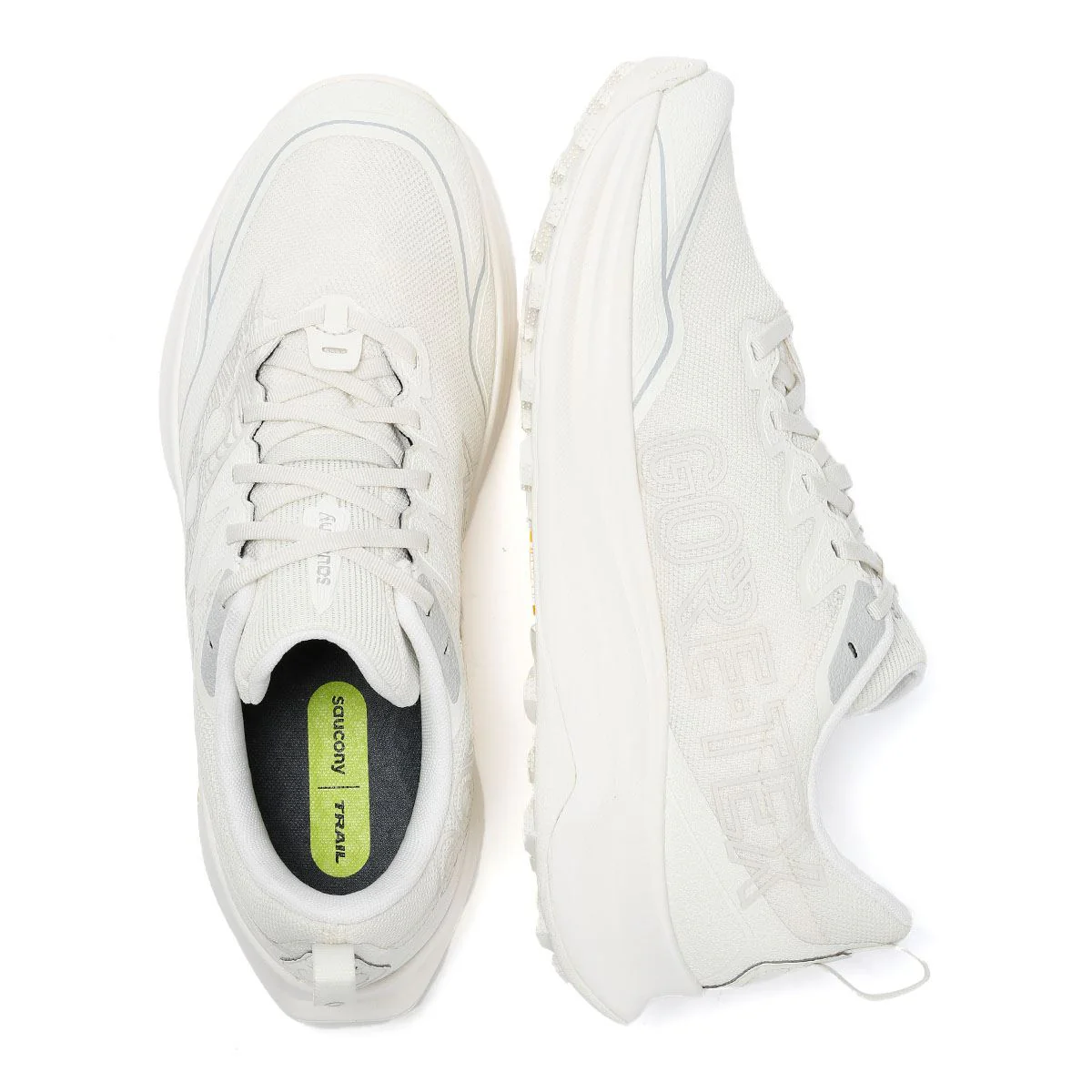 Saucony Peregrine 16 GTX Men's Ivory Trainers - Image 8
