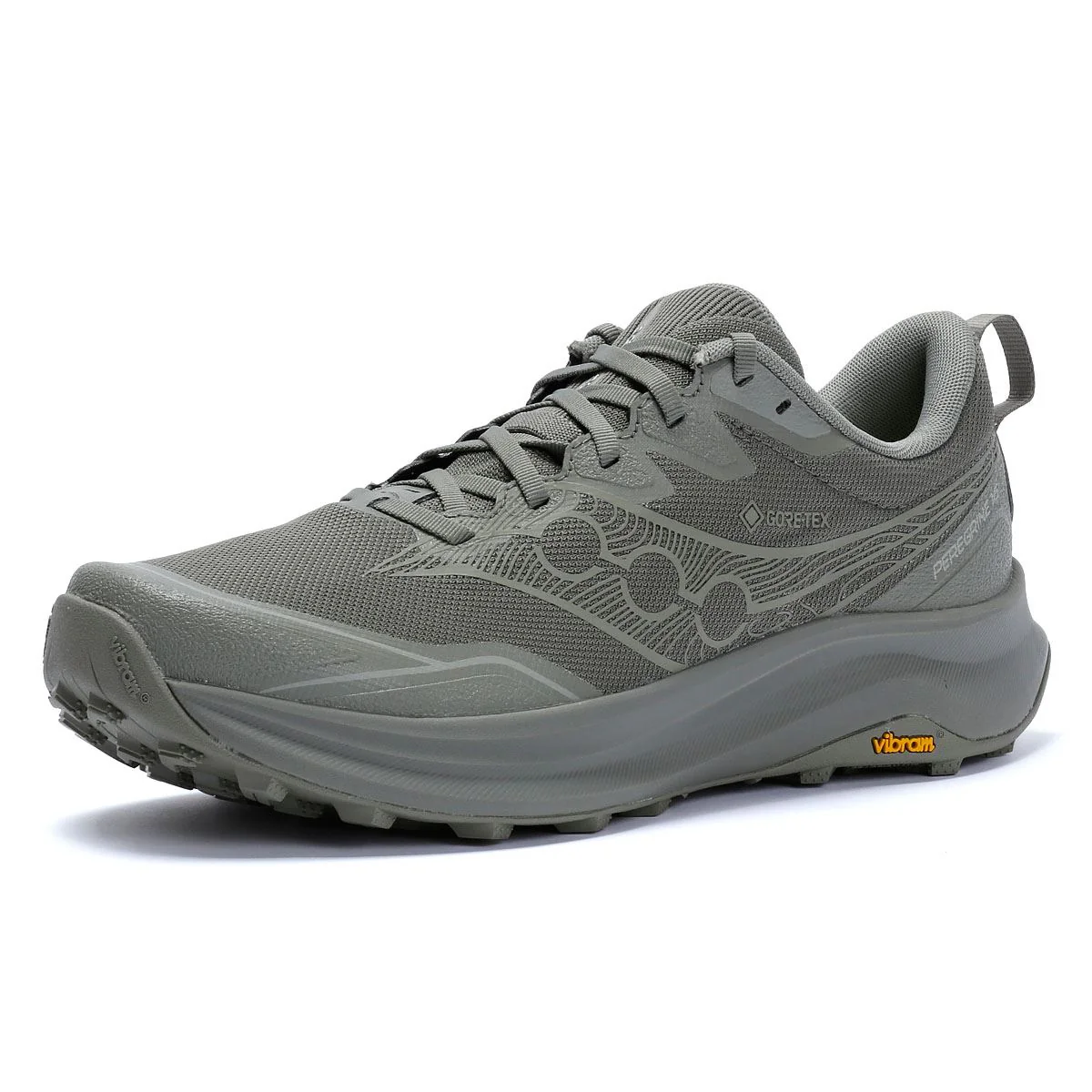 Saucony Peregrine 16 GTX Men's Laurel/Sage Trainers - Image 3