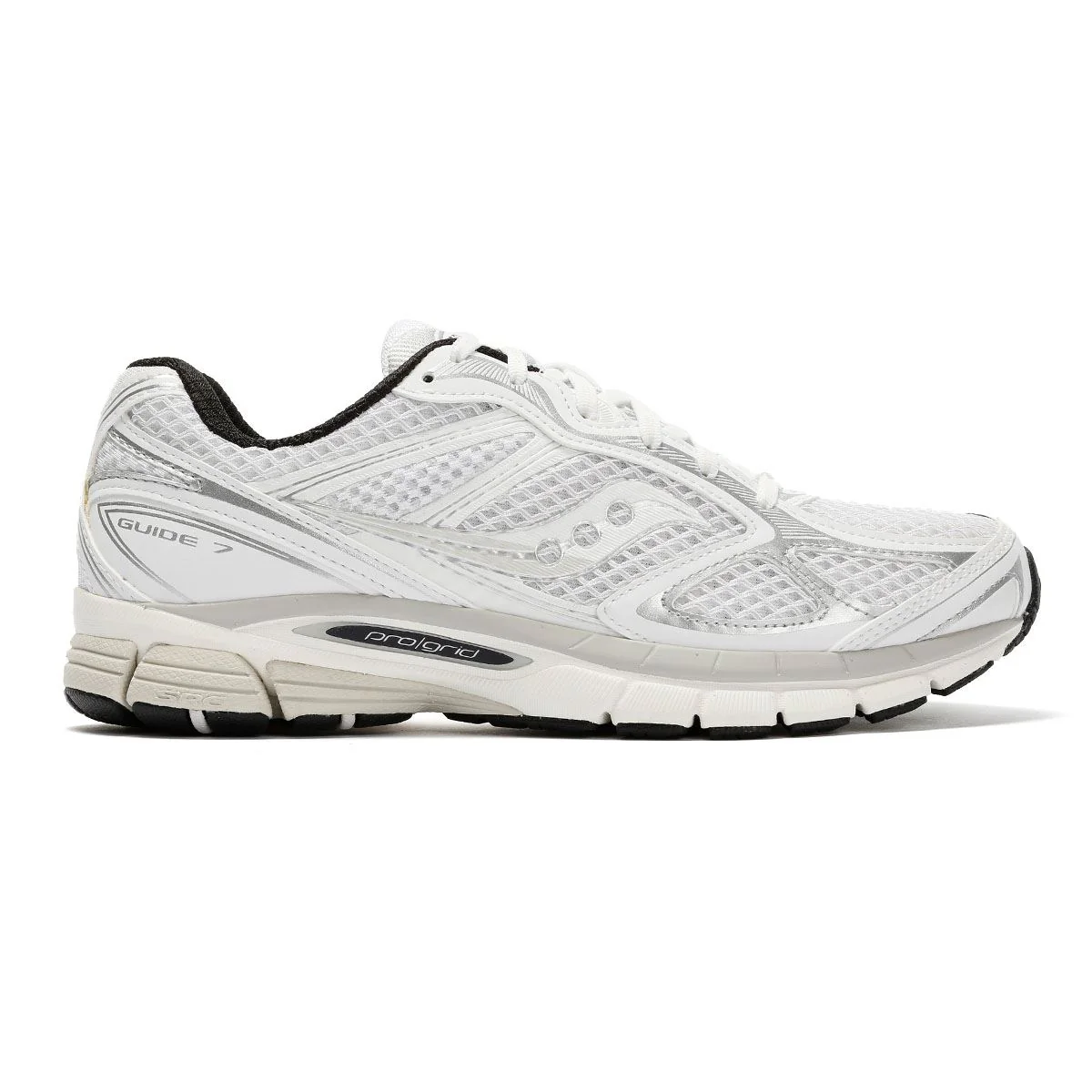 Saucony ProGrid Guide 7 White/Black Trainers - Image 5