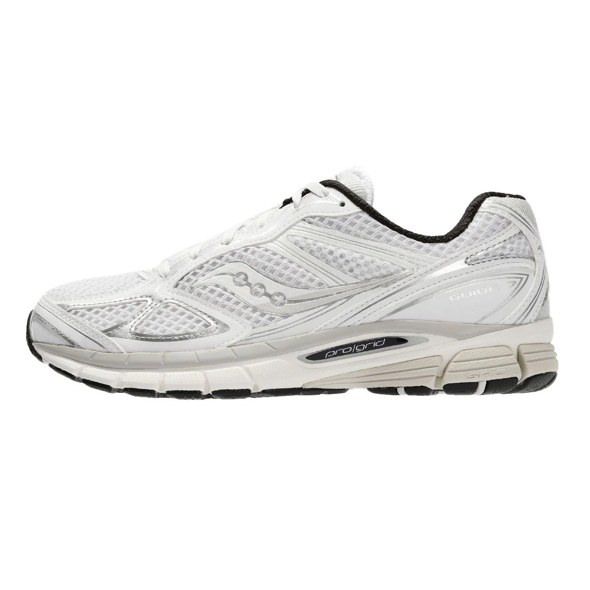 Saucony ProGrid Guide 7 White/Black Trainers - Image 6