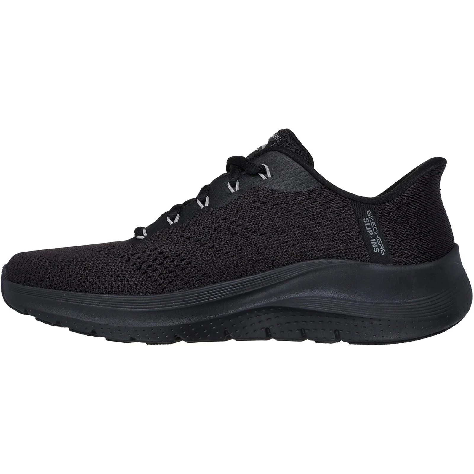 Skechers Arch Fit 2.0 Lestur Textile Men's Black Trainers - Image 4