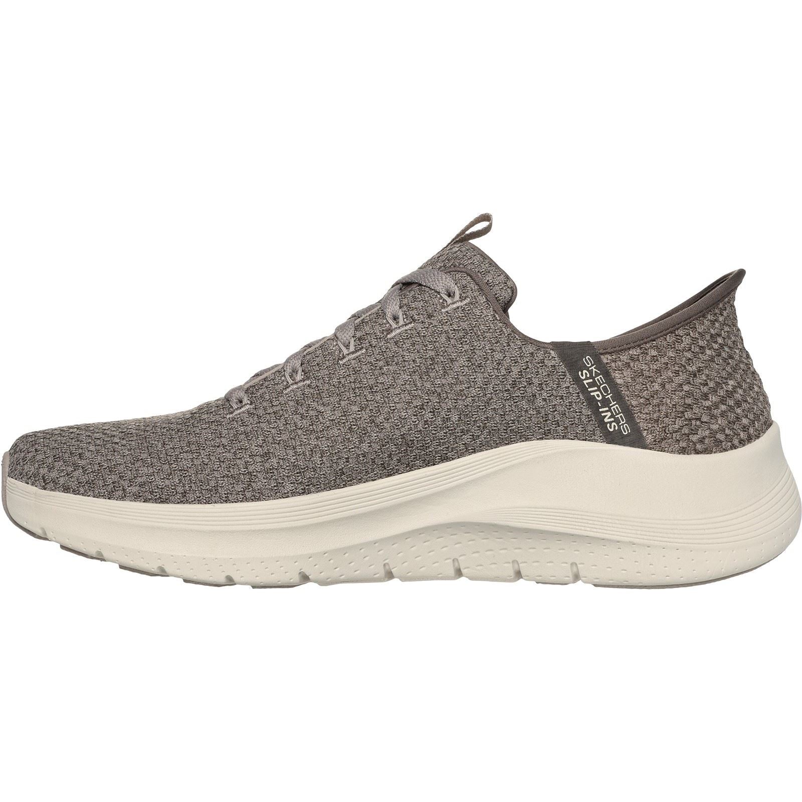 Skechers Men's Arch Fit 2.0 Look Ahead Shoe in Taupe - Image 4