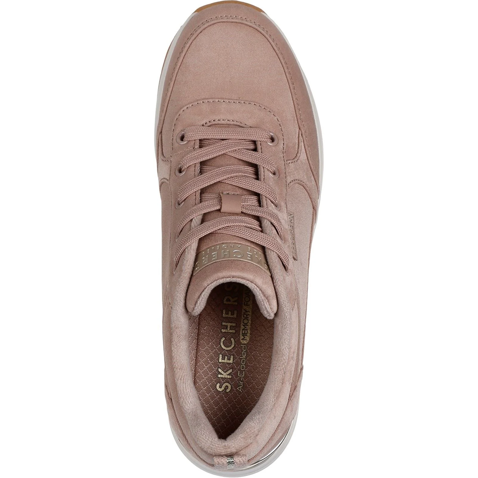 Skechers Women's Billion 2 Prissy N Plush Trainers in Taupe - Image 3
