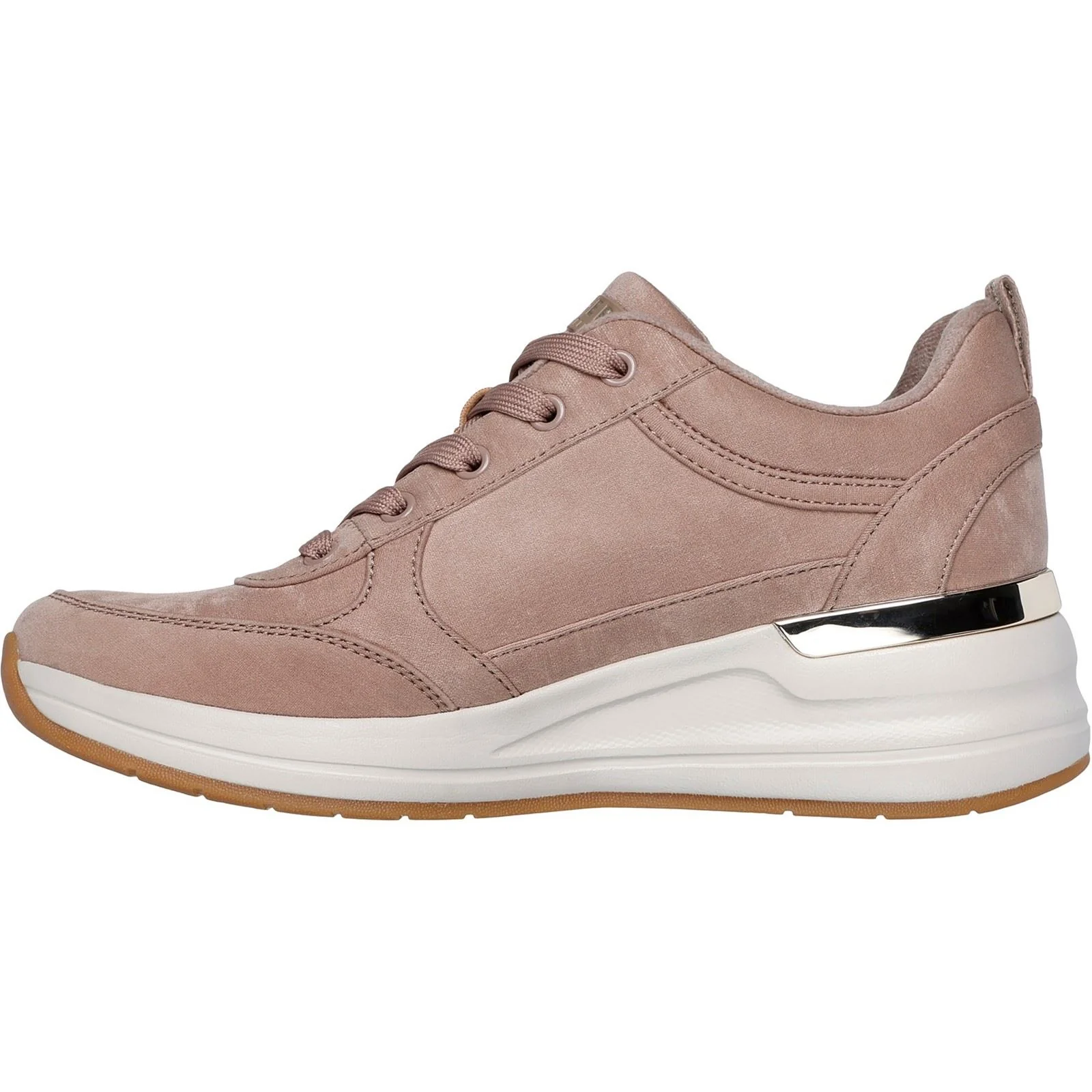 Skechers Women's Billion 2 Prissy N Plush Trainers in Taupe - Image 4