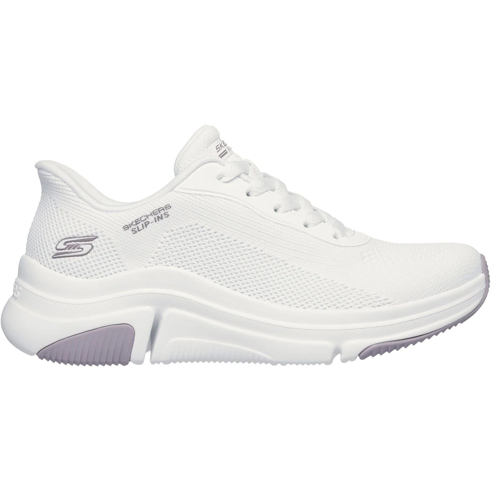 Skechers BOBS Sparrow Flex Too You Textile Women's White Trainers - Image 5