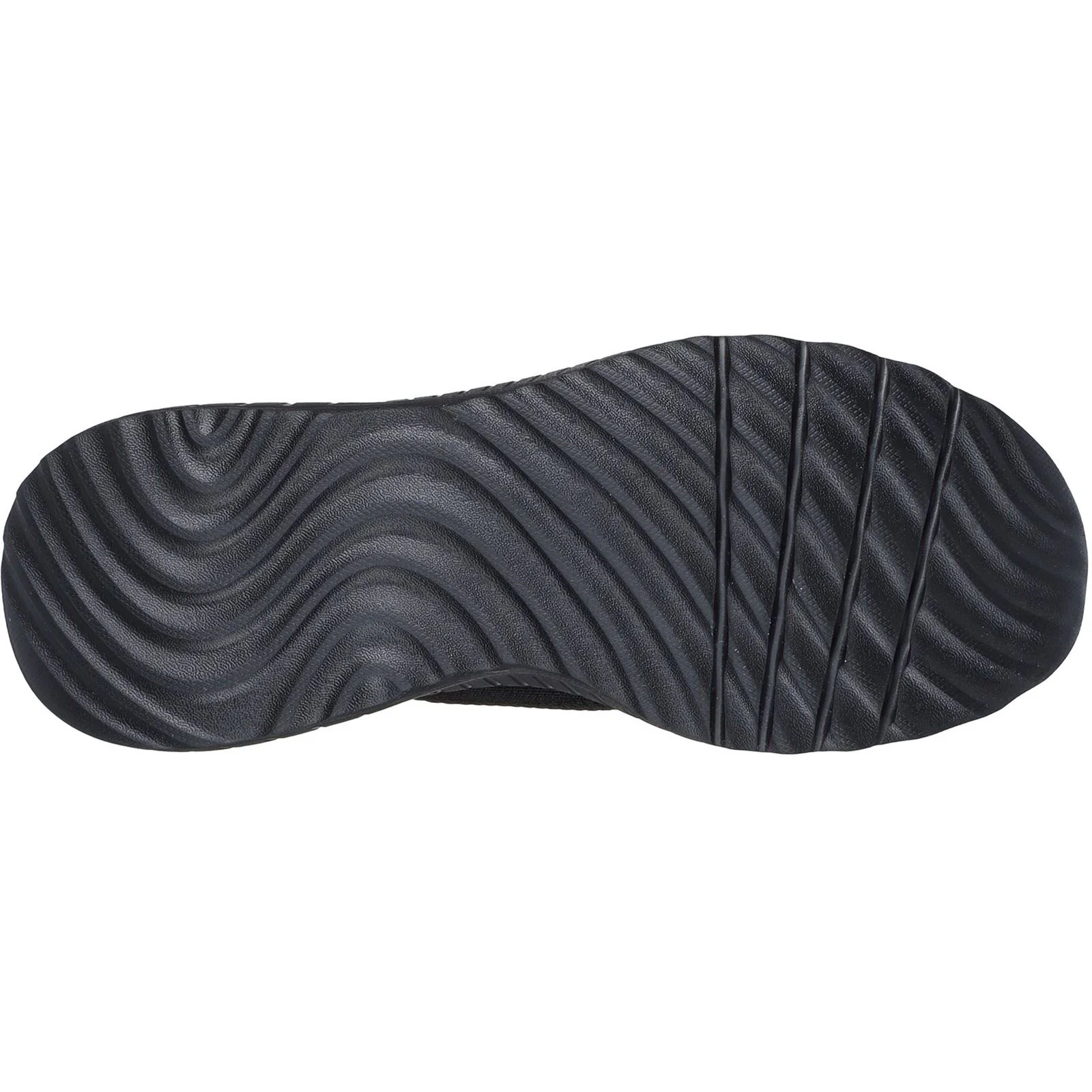 Skechers BOBS Sport Squad Chaos Textile Women's Black Trainers - Image 2