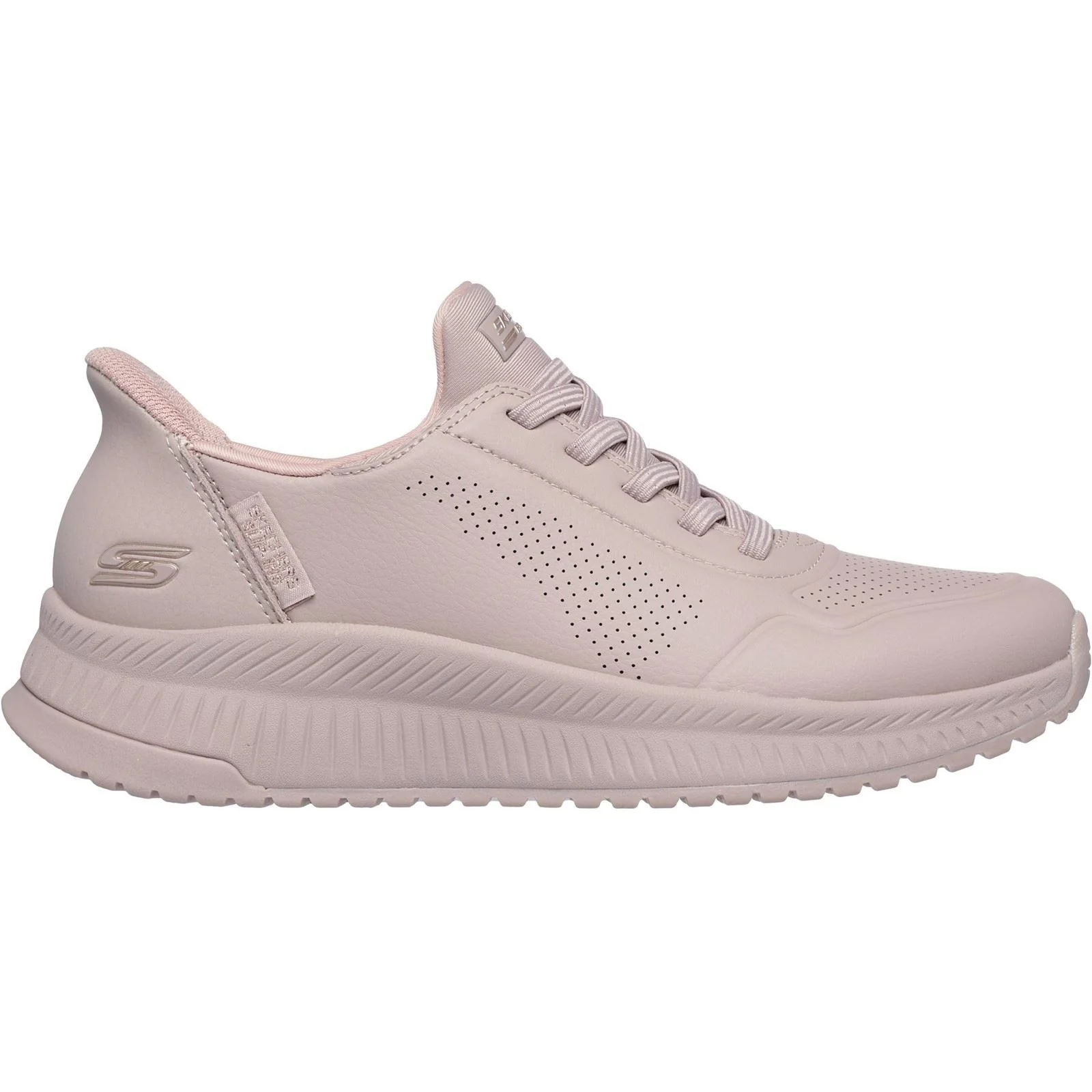 Skechers BOBS Squad 4 Key Look Women's Blush Trainers - Image 2