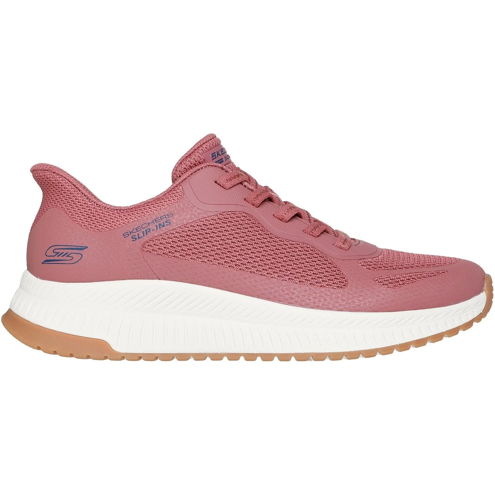 Skechers BOBS Squad 4 Staple Look Women's Rose Trainers - Image 5