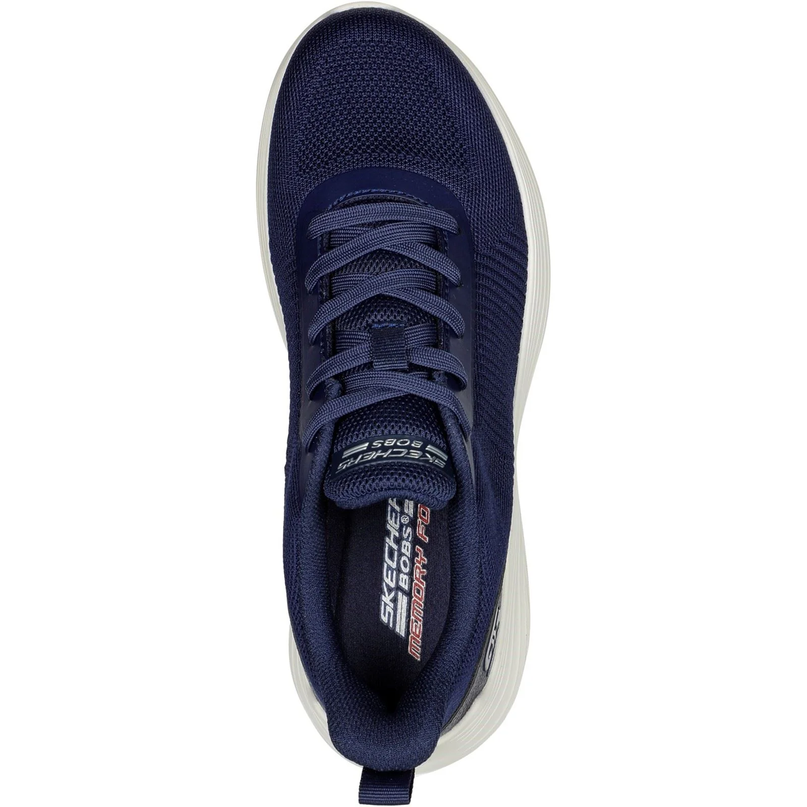 Skechers Women's Bobs Squad Waves Shoes in Navy - Image 3