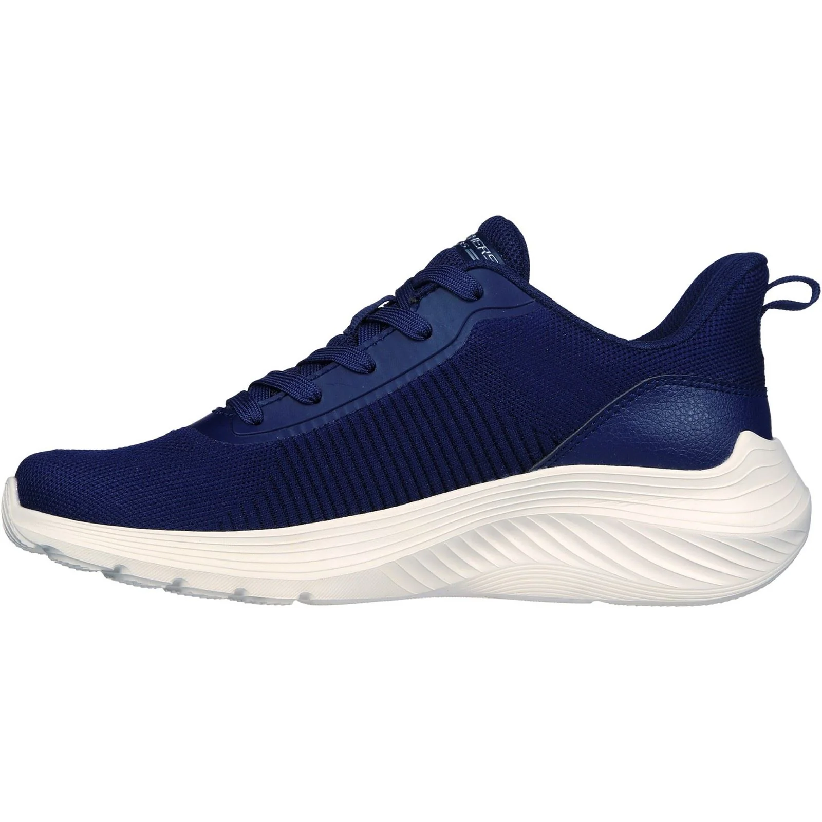 Skechers Women's Bobs Squad Waves Shoes in Navy - Image 4