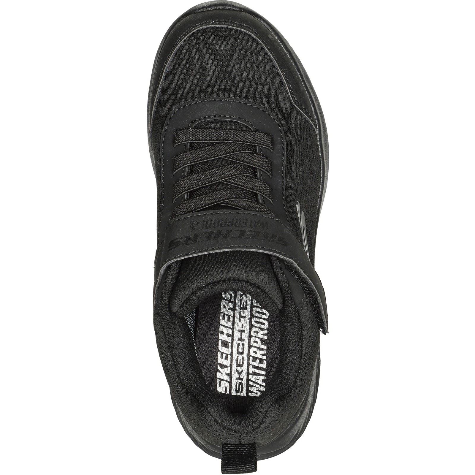 Skechers Bounder - Dripper Drop Synthetic Junior Black Trainers - Image 3