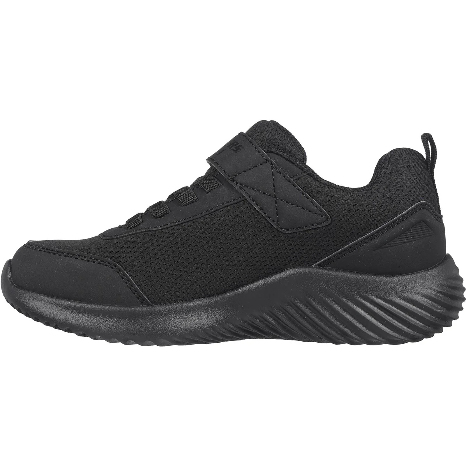 Skechers Bounder - Dripper Drop Synthetic Junior Black Trainers - Image 4
