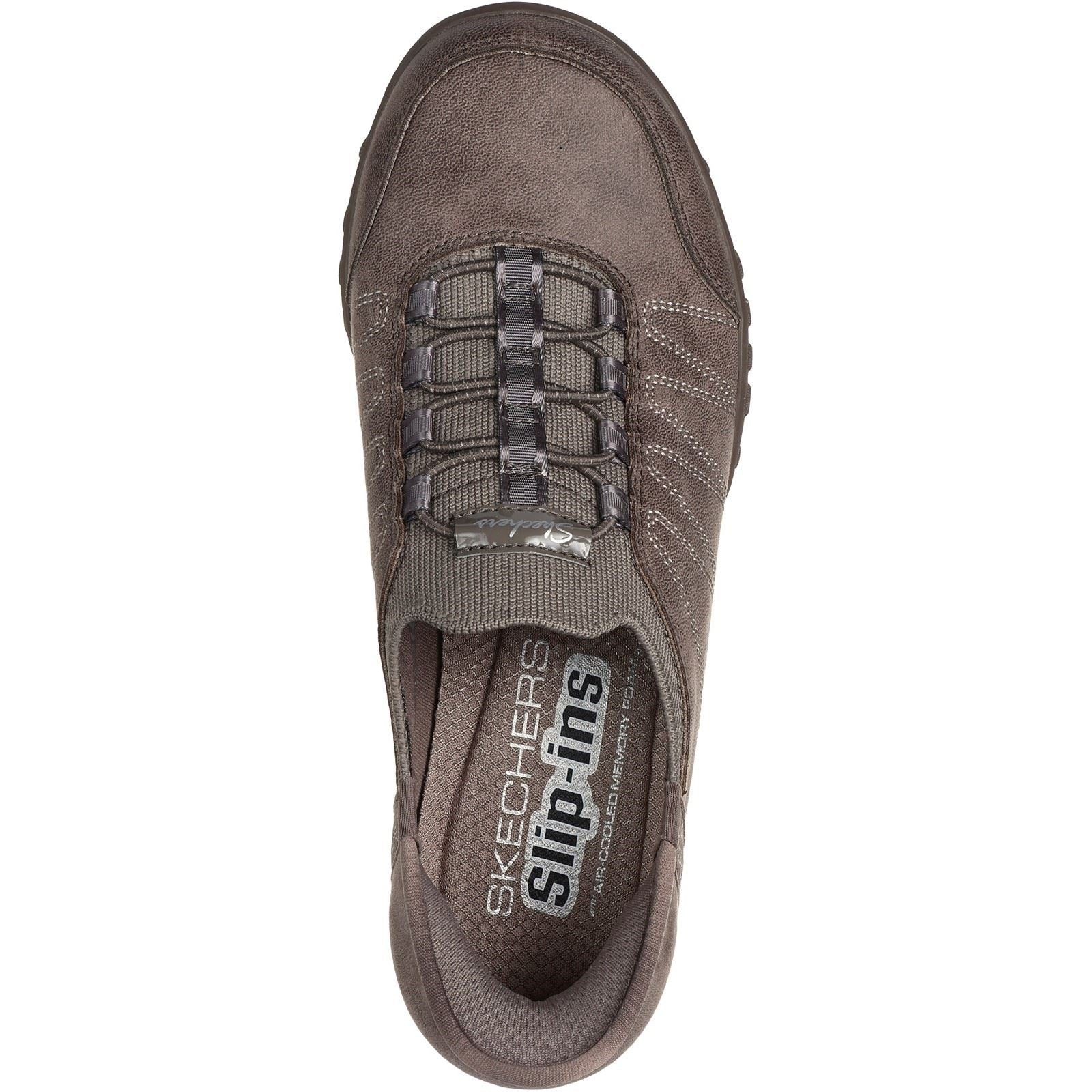 Skechers Women's Breathe-Easy Home-Body Shoes in Dark Taupe - Image 3