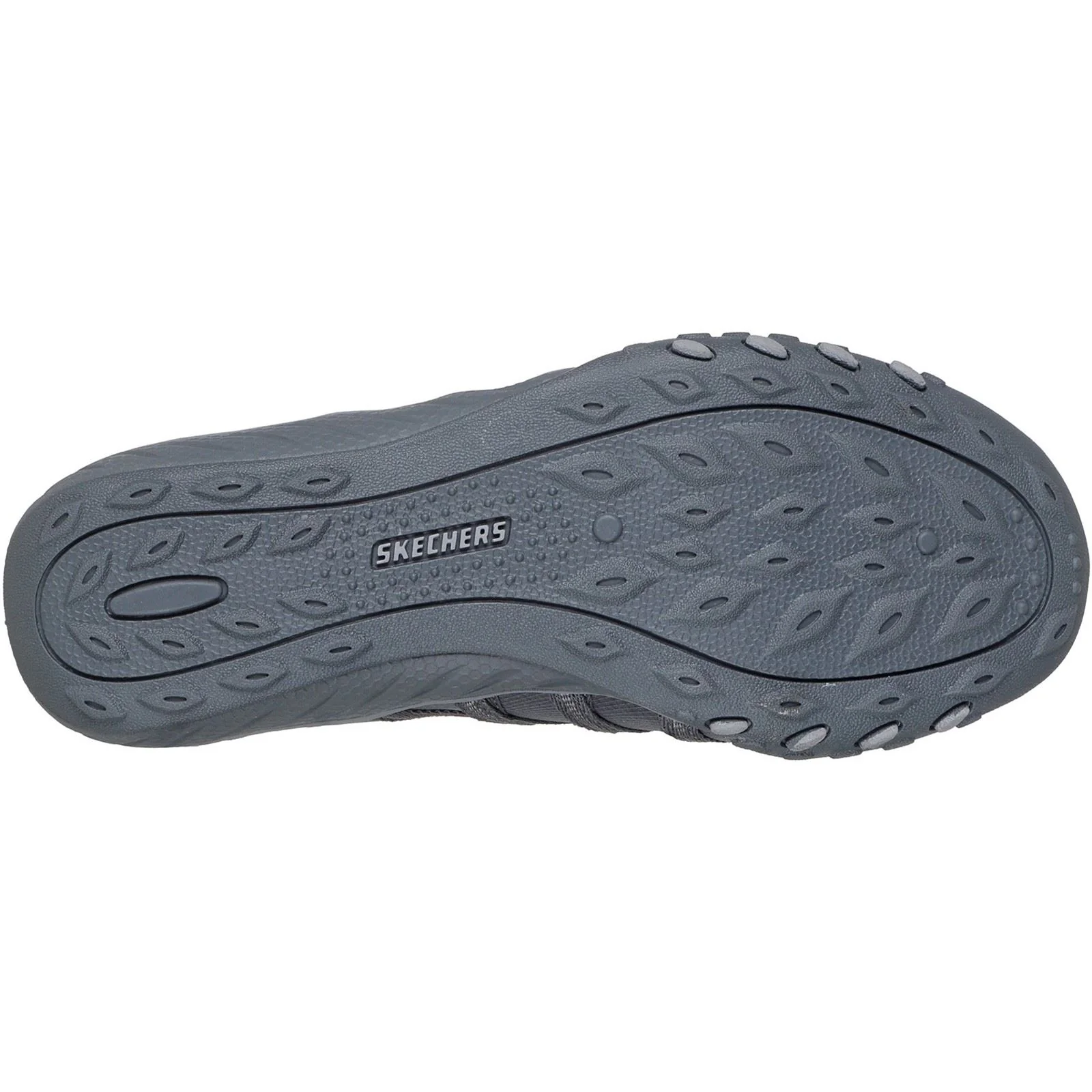 Skechers Breathe-Easy - Roll-With-Me Textile Women's Charcoal Trainers - Image 2