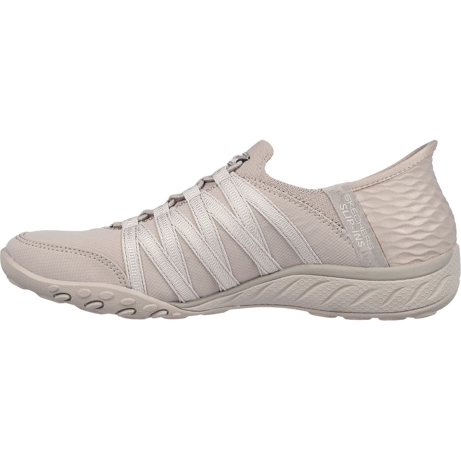 Skechers Women's Breathe-Easy - Roll-With-Me Shoe in Taupe - Image 4
