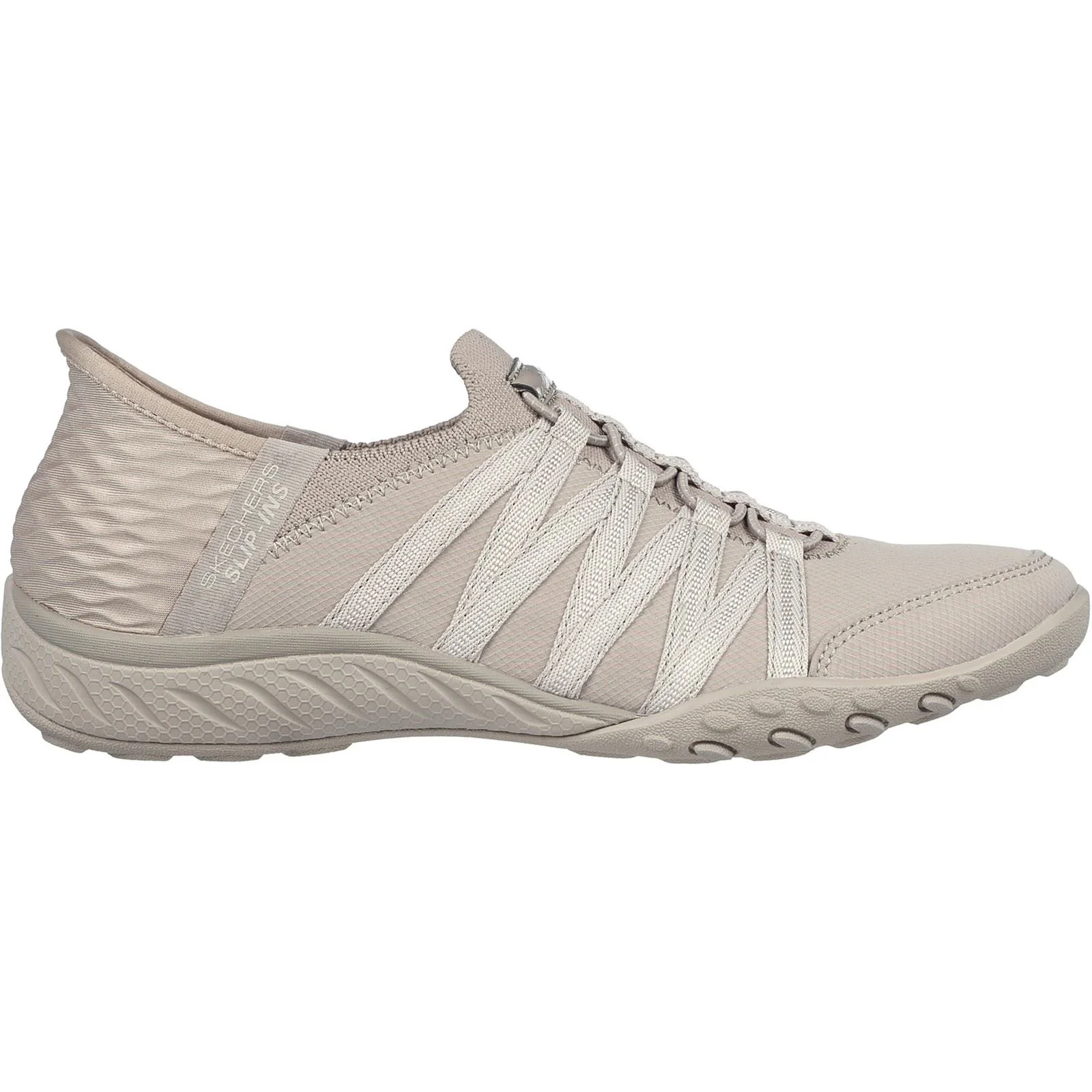 Skechers Women's Breathe-Easy - Roll-With-Me Shoe in Taupe - Image 5