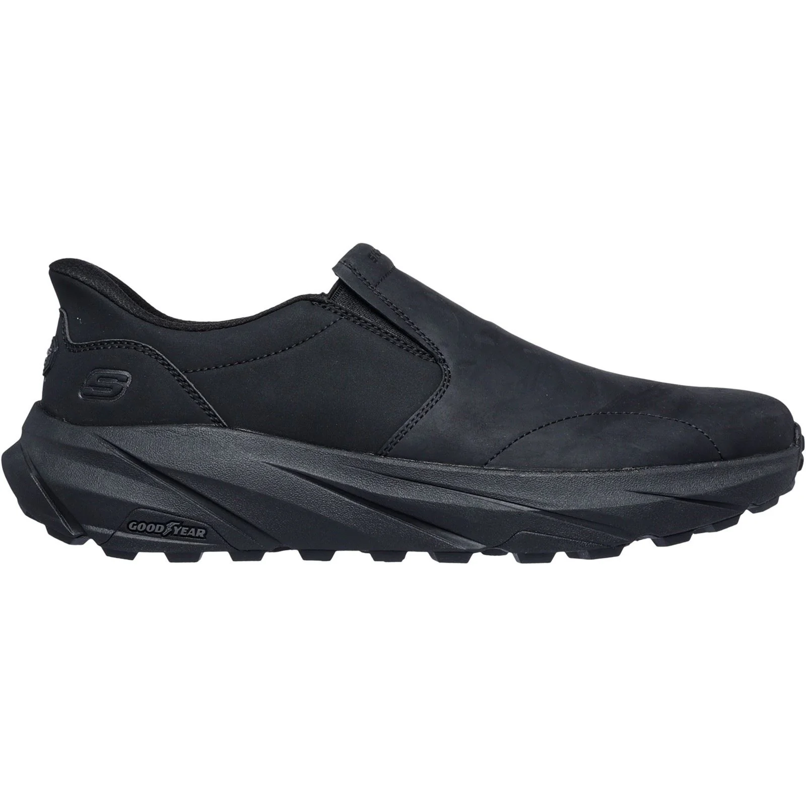 Skechers Conner Rayne Leather Men's Black Loafers - Image 2