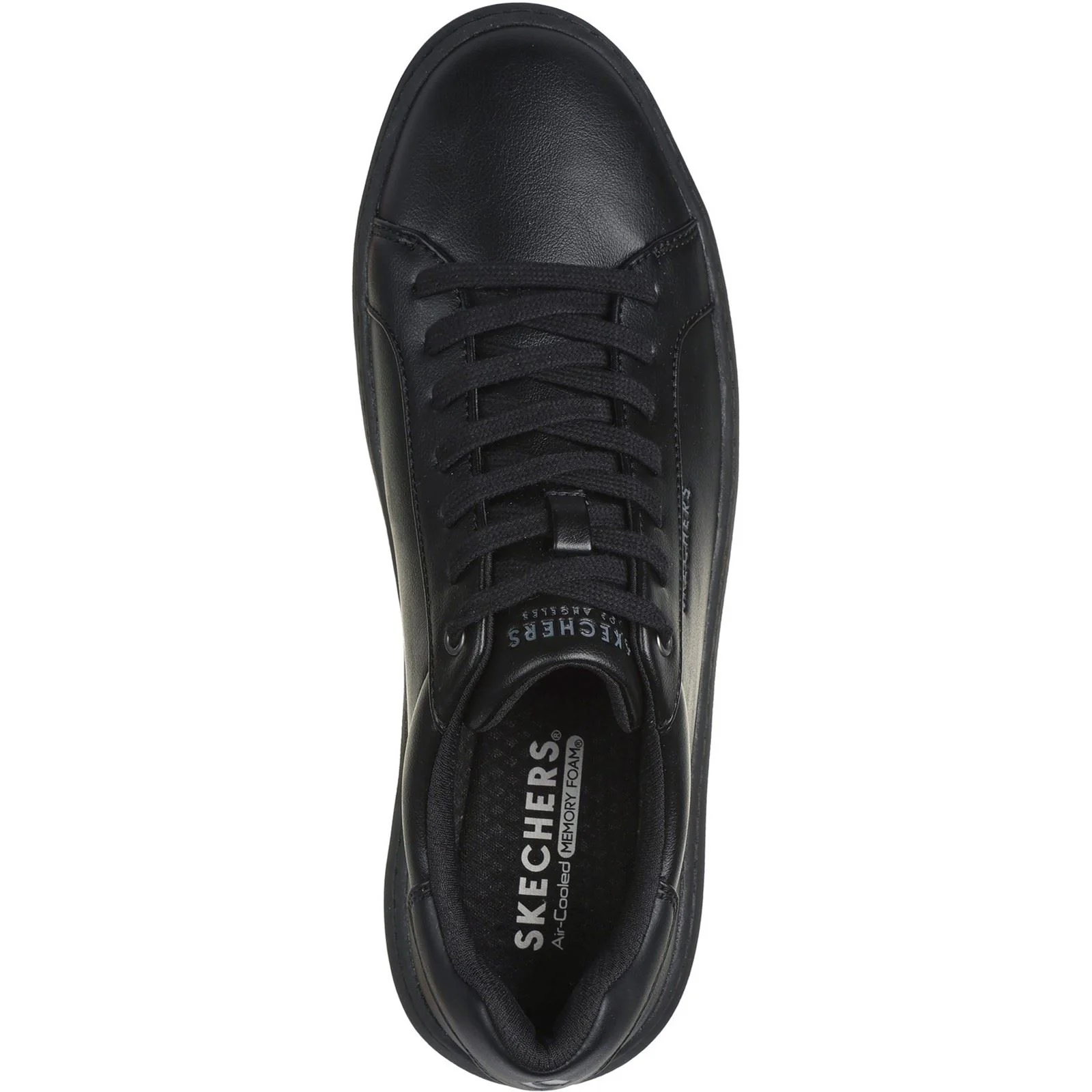 Skechers Court Break Suit Sneaker Men's Black Trainers - Image 3