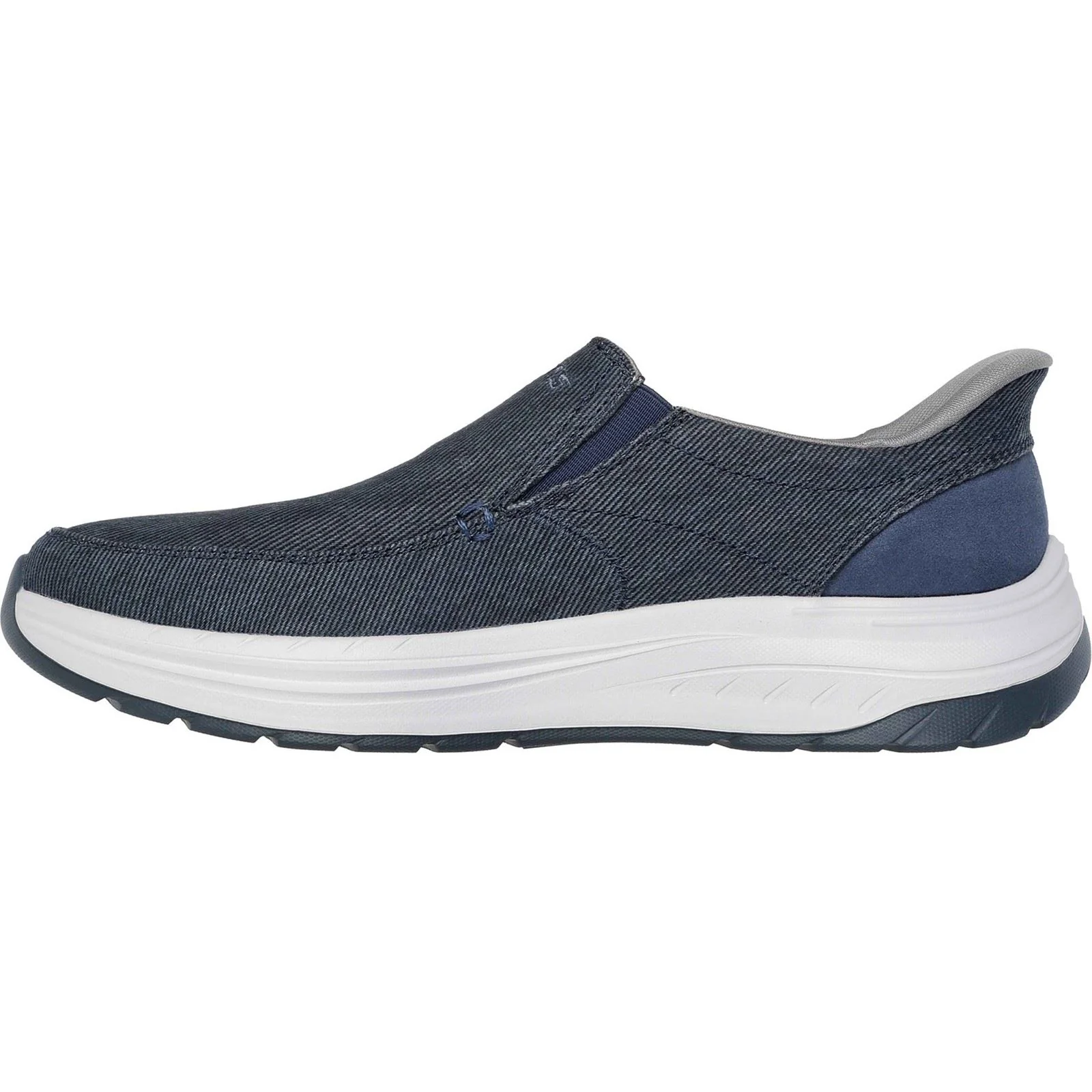 Skechers Decklan - Gulliver Textile Men's Navy Standard Trainers - Image 4