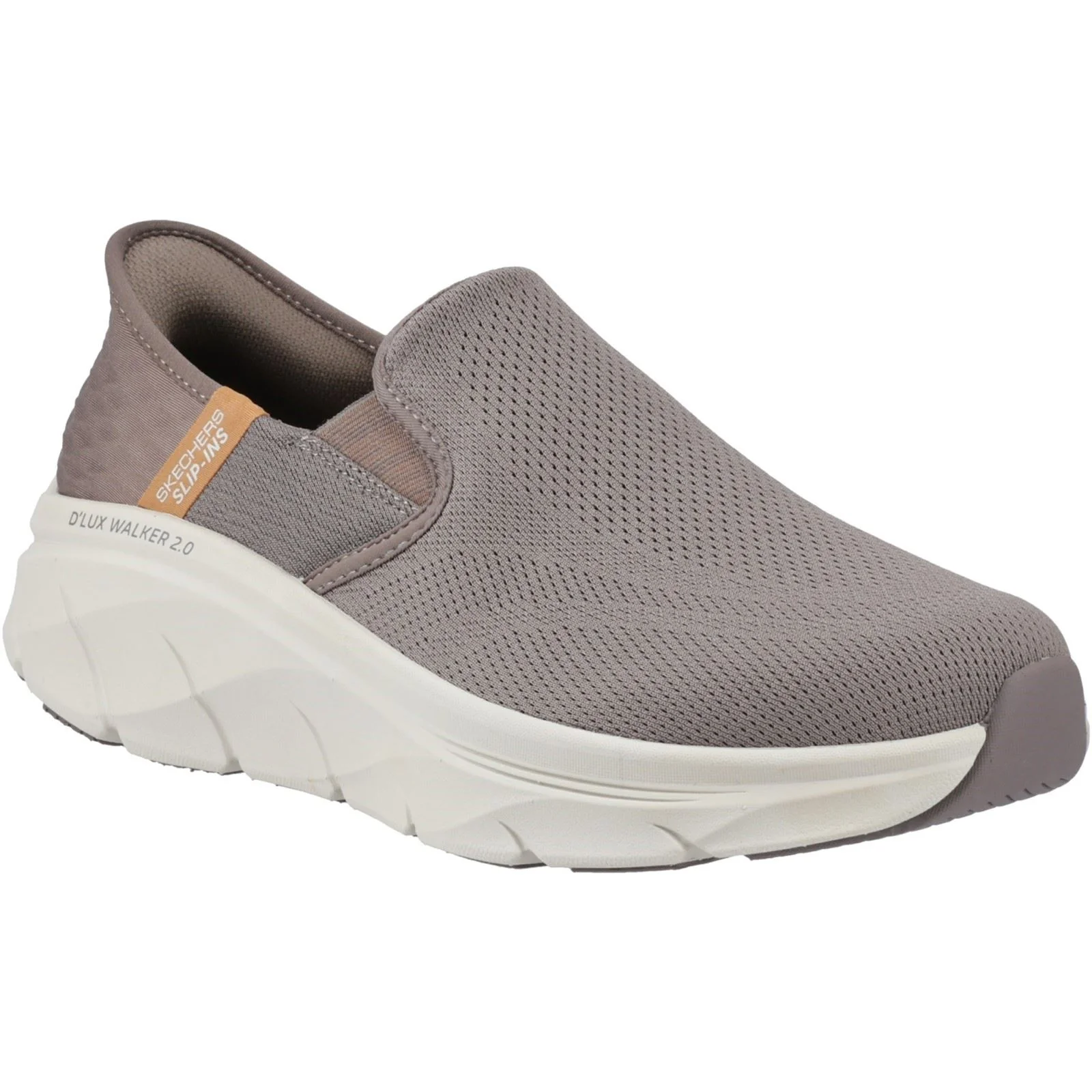 Skechers Men's D'Lux Walker 2.0 Shoes in Brown