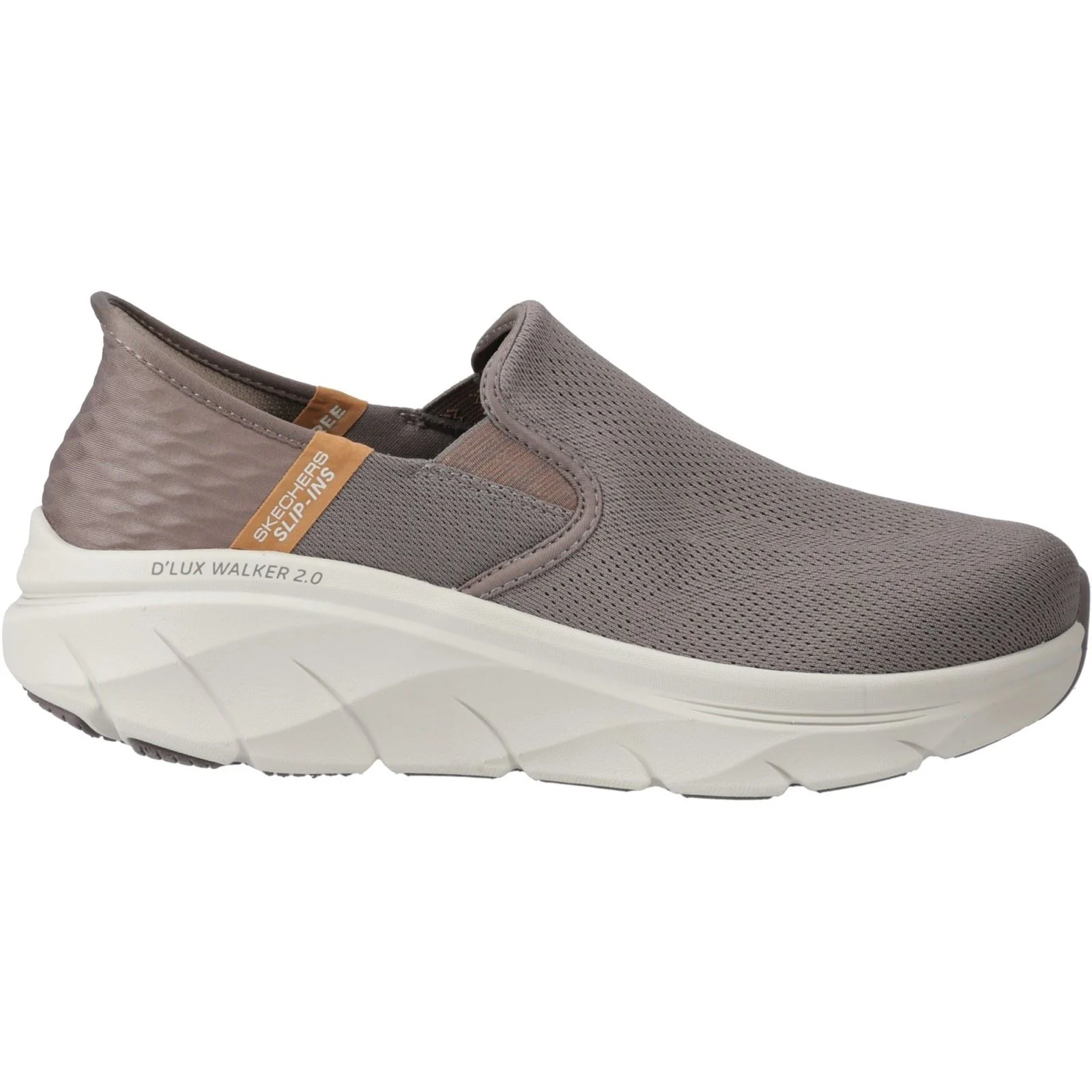 Skechers Men's D'Lux Walker 2.0 Shoes in Brown - Image 5