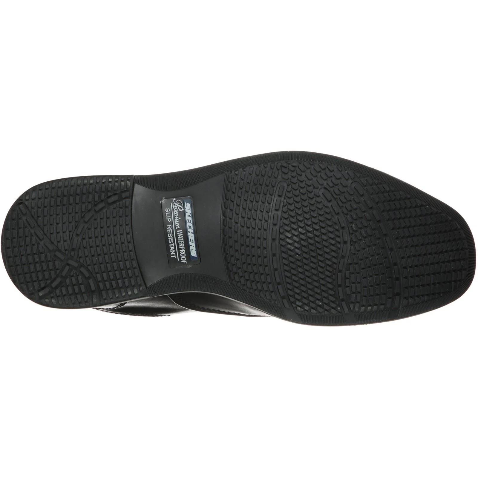 Skechers Dreston Ratlon Leather Men's Black Loafers - Image 2