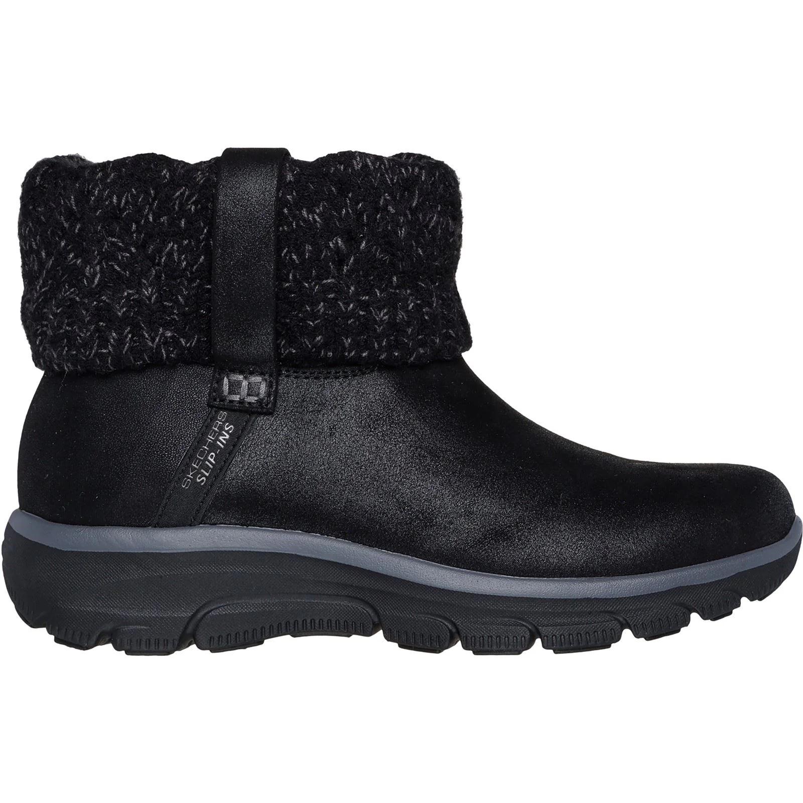 Skechers Easy Going Cozy Weather 2 Textile Women's Black Winter Ankle Boots - Image 5