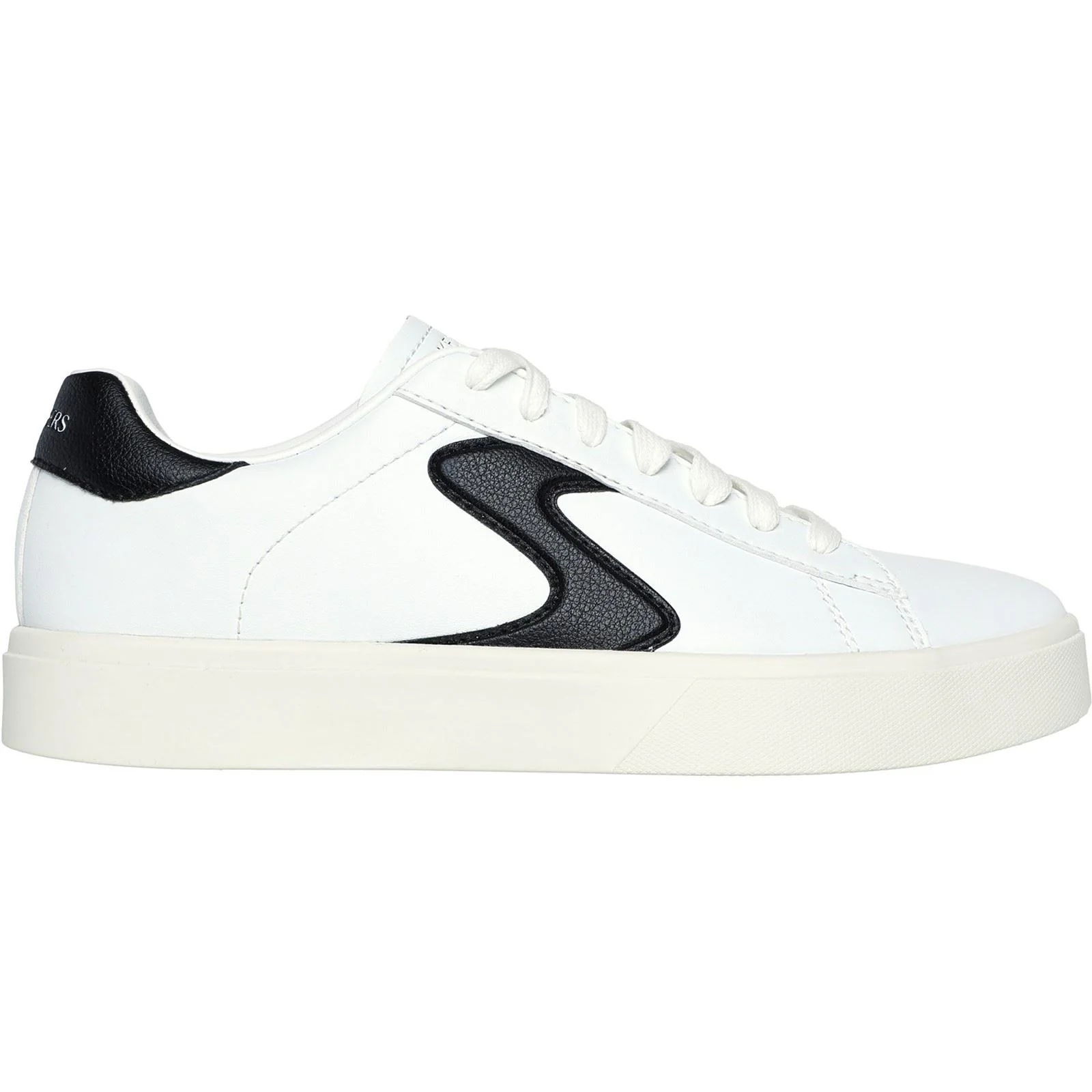 Skechers Women's Eden LX - Beaming Glory Trainer in White/Black - Image 5