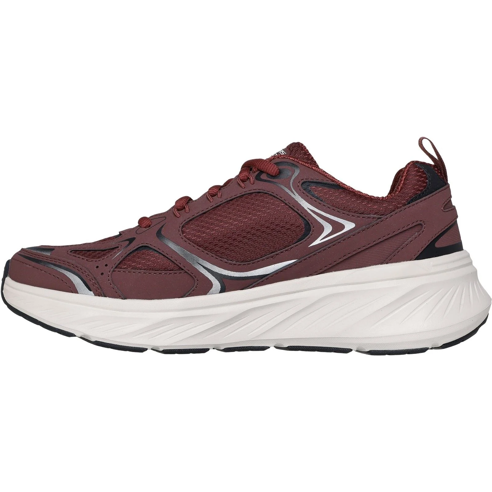 Skechers Edgeride Exodis Men's Burgundy Trainers - Image 4
