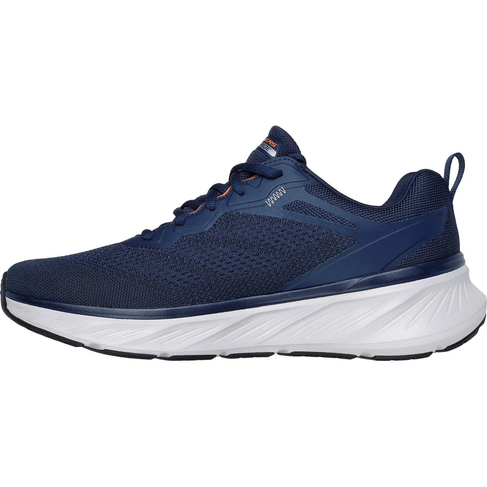 Skechers Men's Edgeride Exxo Shoes in Navy/Orange - Image 4