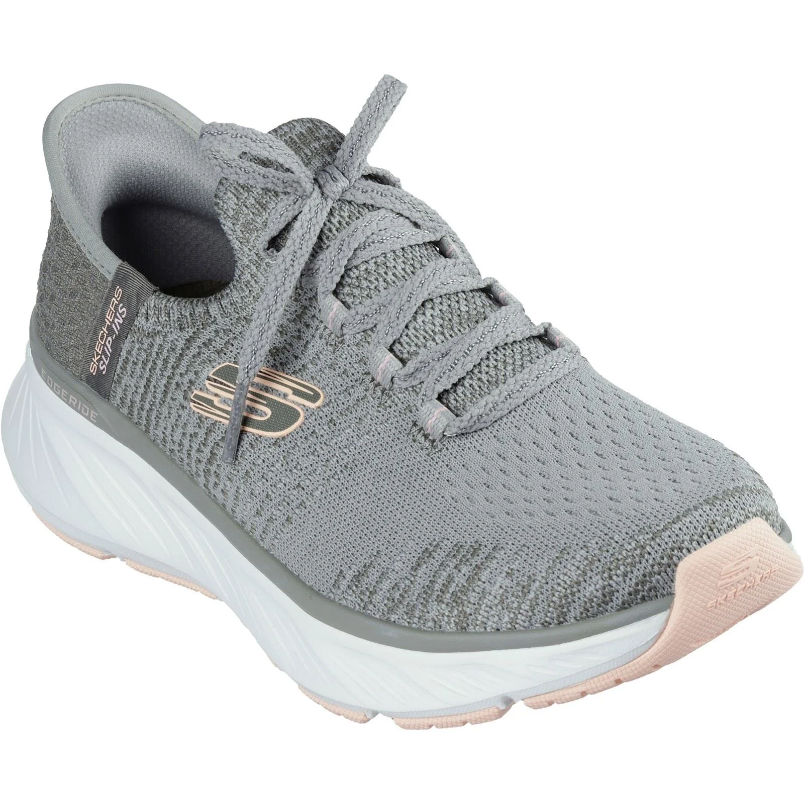 Skechers Women's Edgeride Impression Shoes in Green/Orange