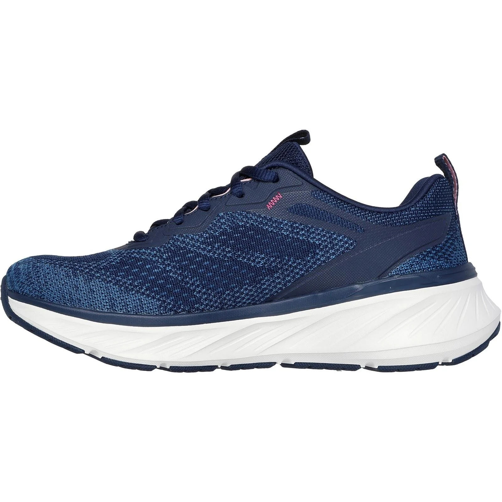 Skechers Women's Edgeride Power Flow Trainers in Navy/Pink - Image 4