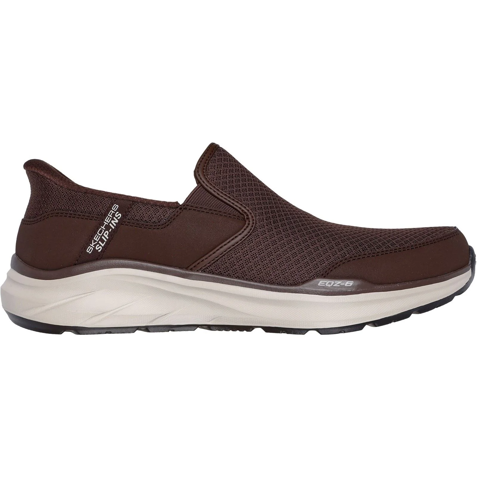 Skechers Equalizer 6.0 Textile Men's Brown Trainers - Image 2